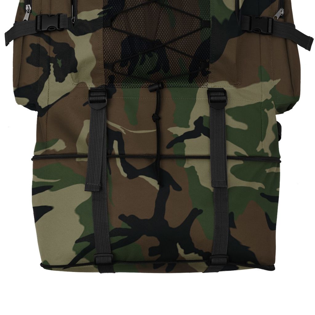 vidaXL Armee-Style Rucksack XXL 100 L Camouflage