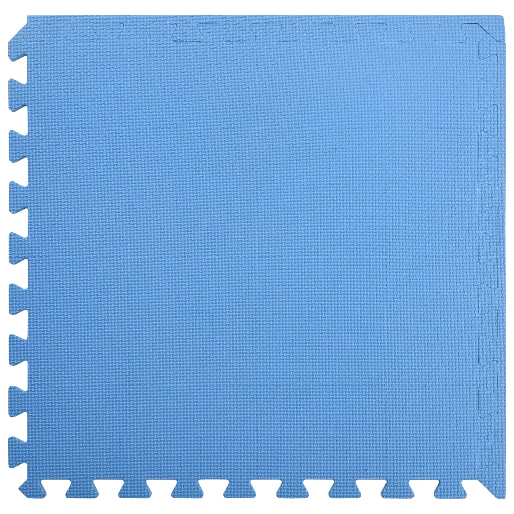 vidaXL Bodenmatten 6 Stk. 2,16 m² EVA-Schaumstoff Blau