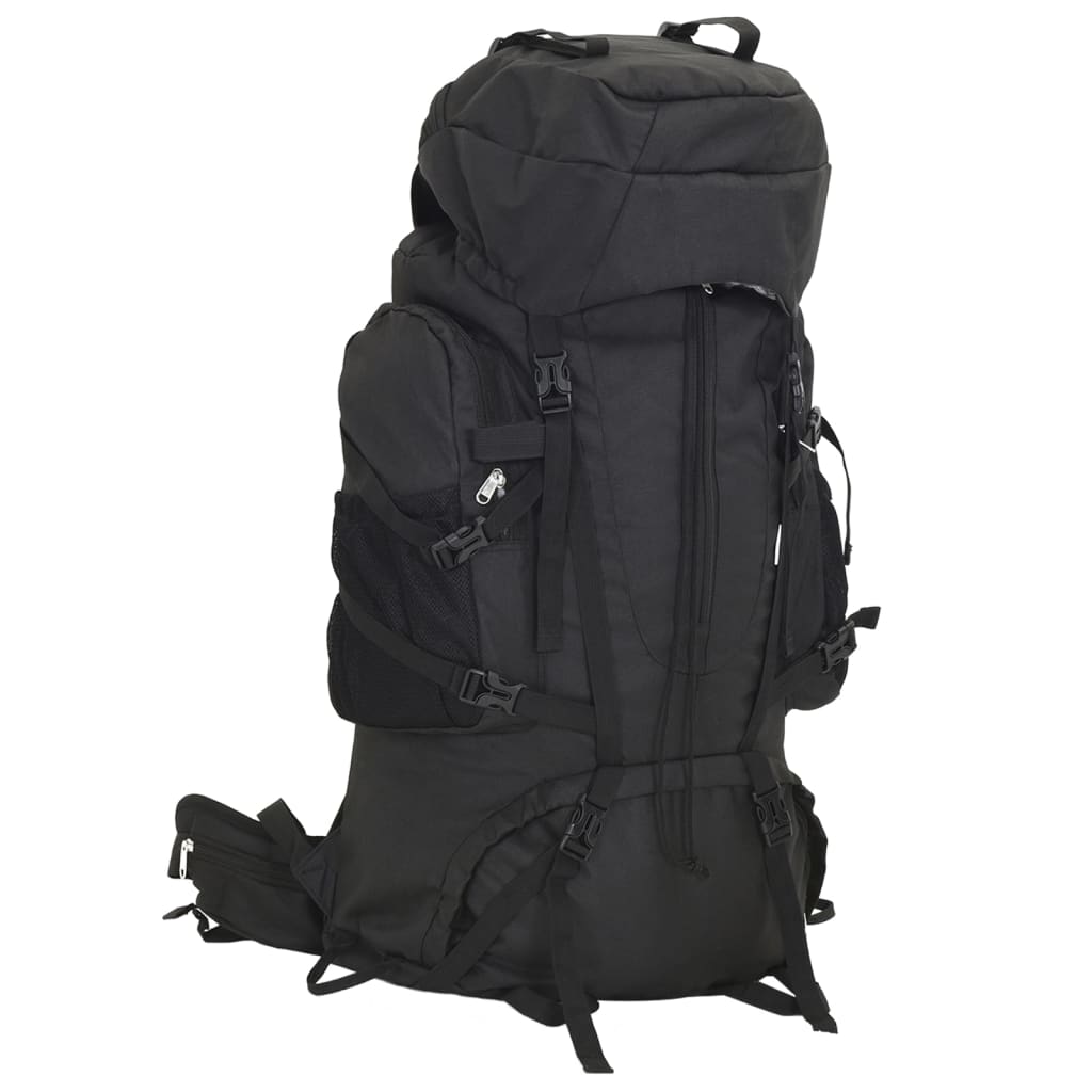 vidaXL Wanderrucksack Schwarz 60 L Oxford-Gewebe