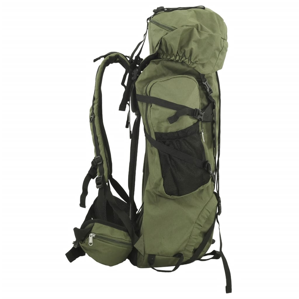 vidaXL Wanderrucksack Armeegrün 80 L Oxford-Gewebe