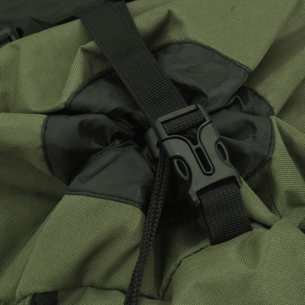 vidaXL Wanderrucksack Armeegrün 80 L Oxford-Gewebe