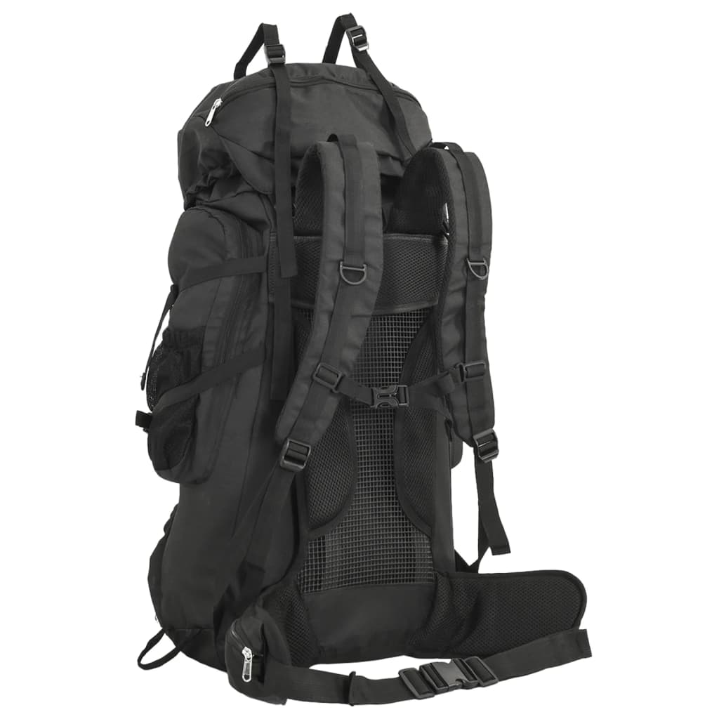 vidaXL Wanderrucksack Schwarz 100 L Oxford-Gewebe