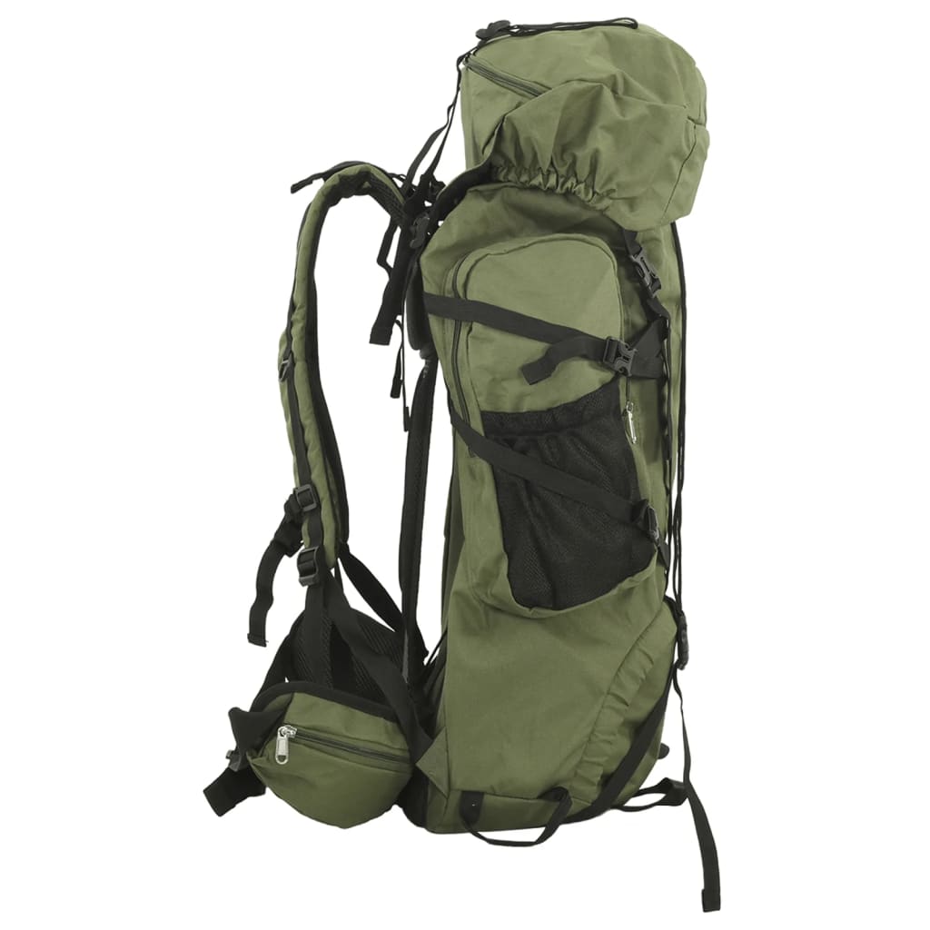 vidaXL Wanderrucksack Armeegrün 100 L Oxford-Gewebe