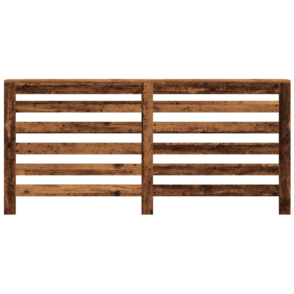 vidaXL Heizkörperverkleidung Altholz-Optik 175x20x82 cm Holzwerkstoff