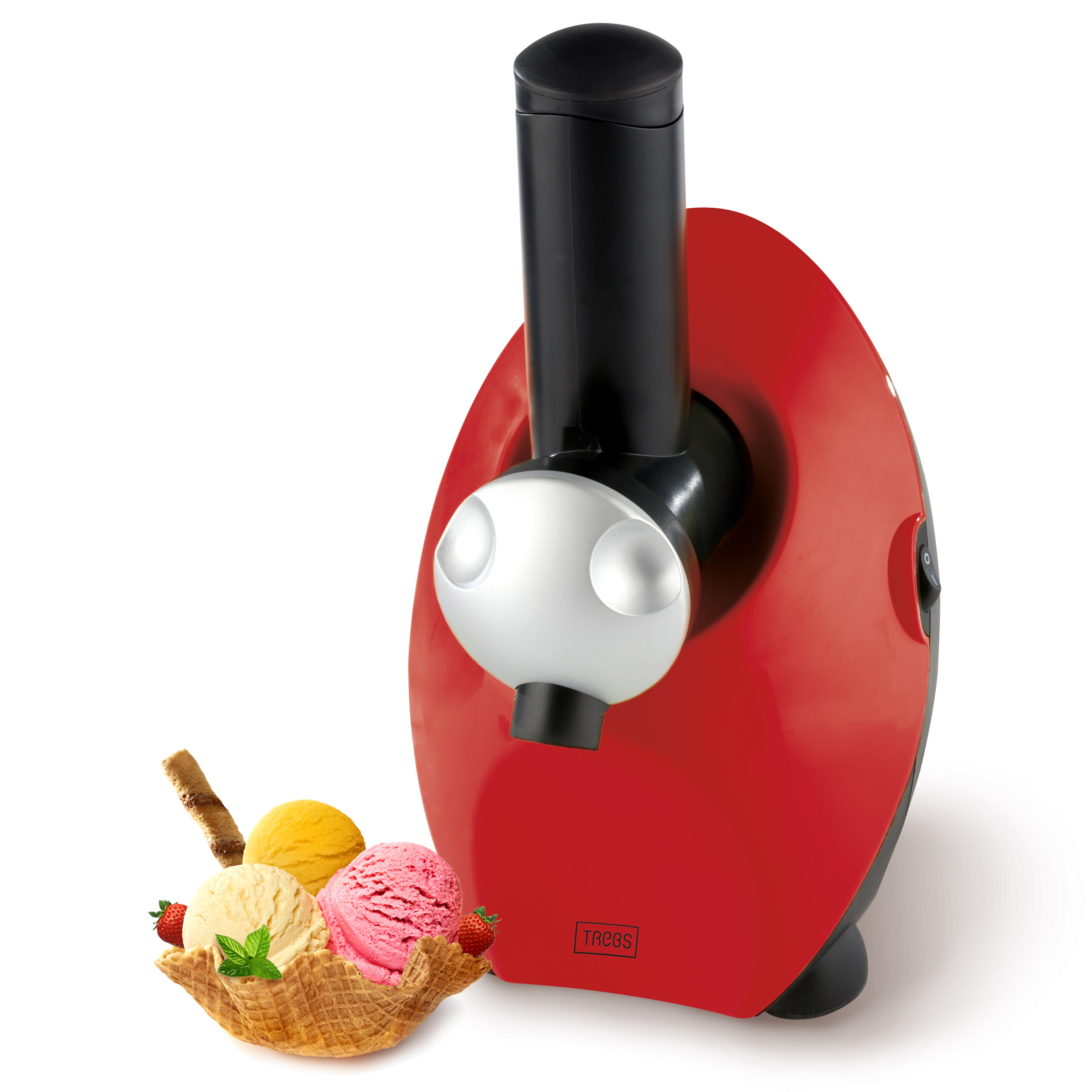 Elektrische Sorbet-Eiscreme-Maschine / Comfortice mit Rezepten