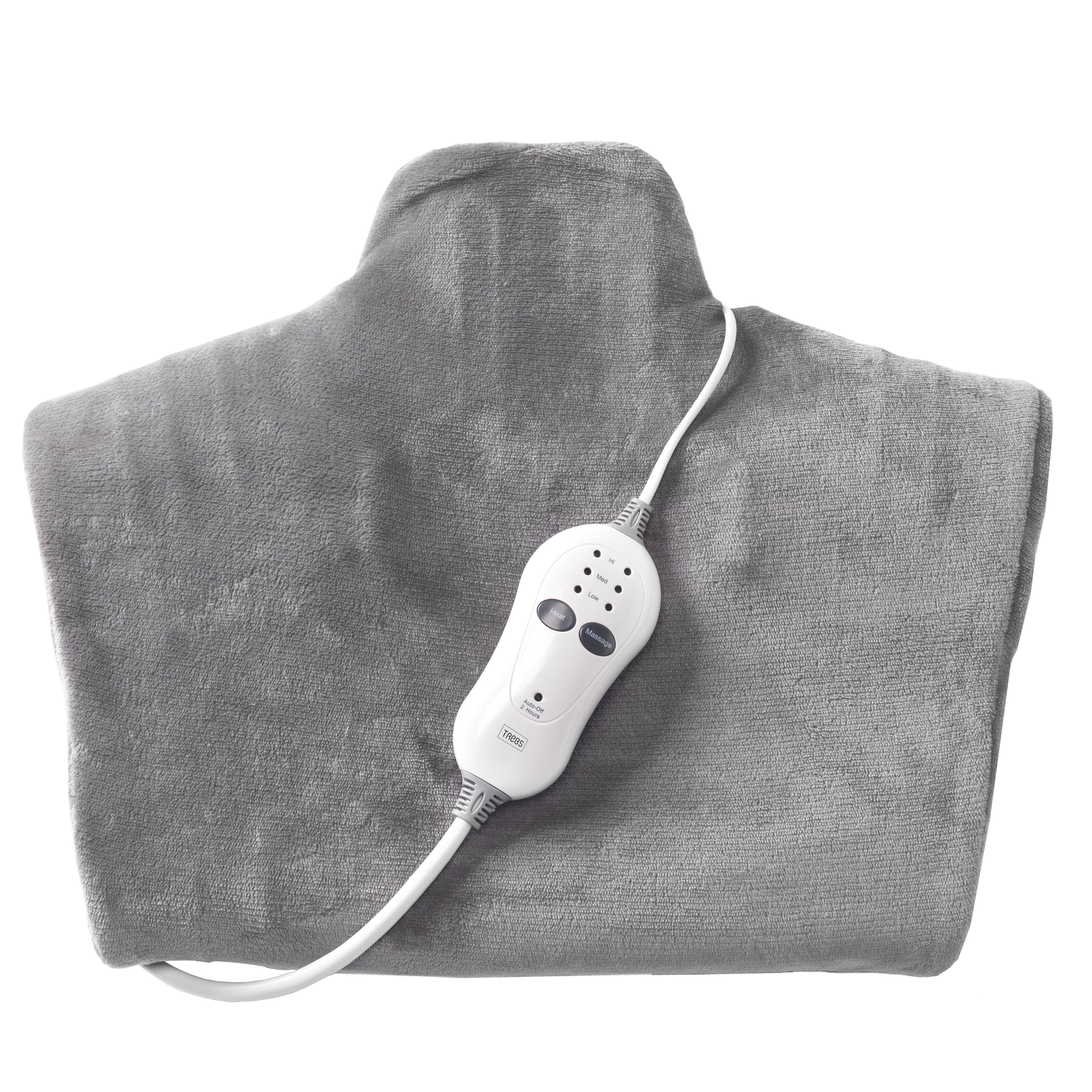 Elektrisches 2-in-1 Wärme- und Massagekissen Comfortheat Fleece