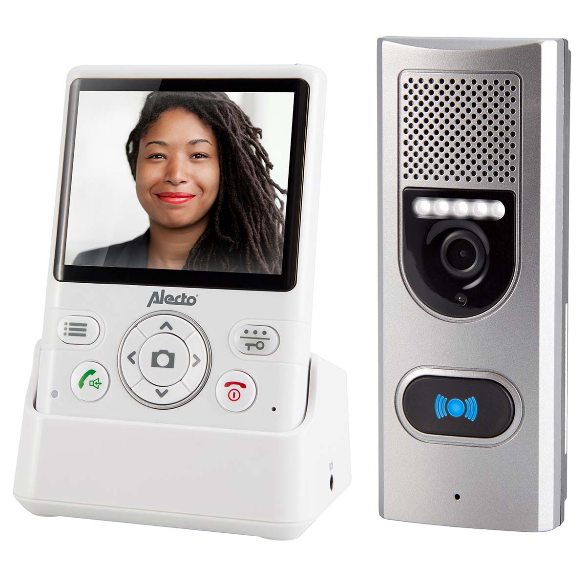Gegensprechanlage mit Kamera und 3,5 Zoll Farbdisplay
