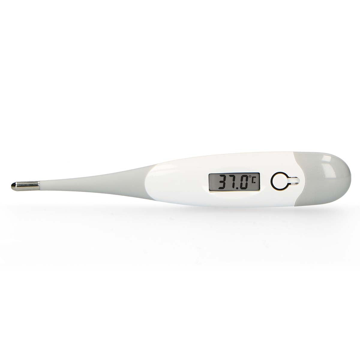Digitales Thermometer Grau
