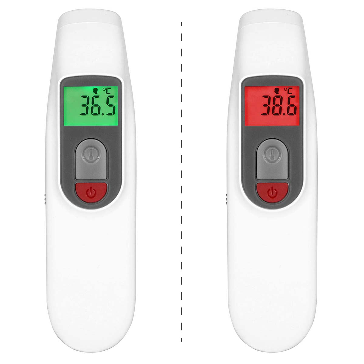 Stirnthermometer Infrarot Weiß