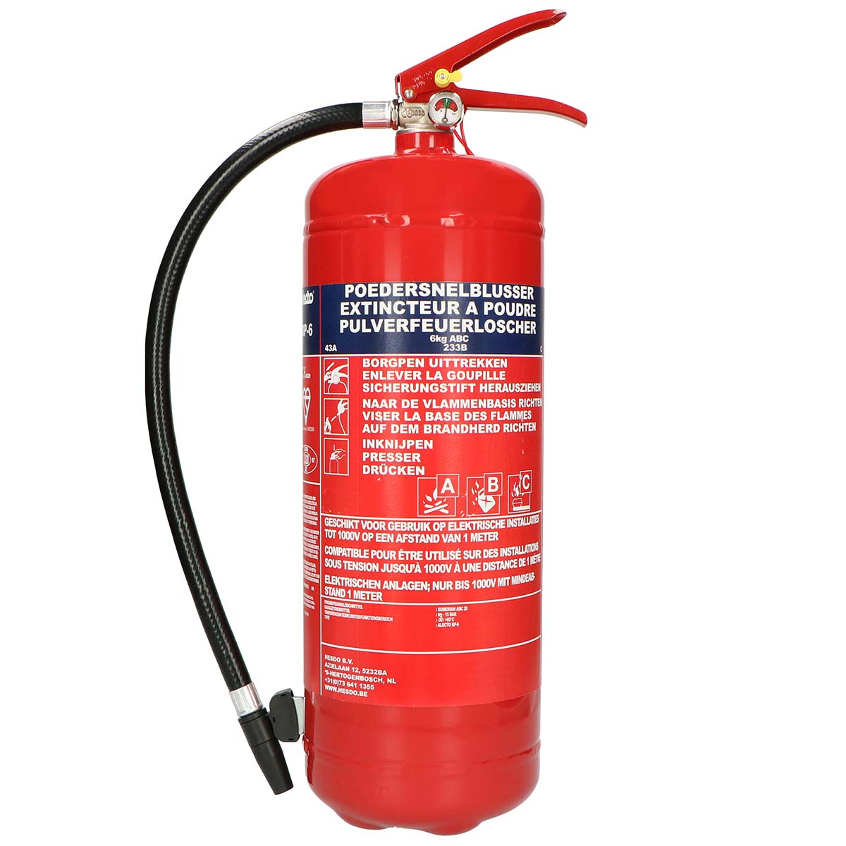 Feuerlöschpulver 6 kg