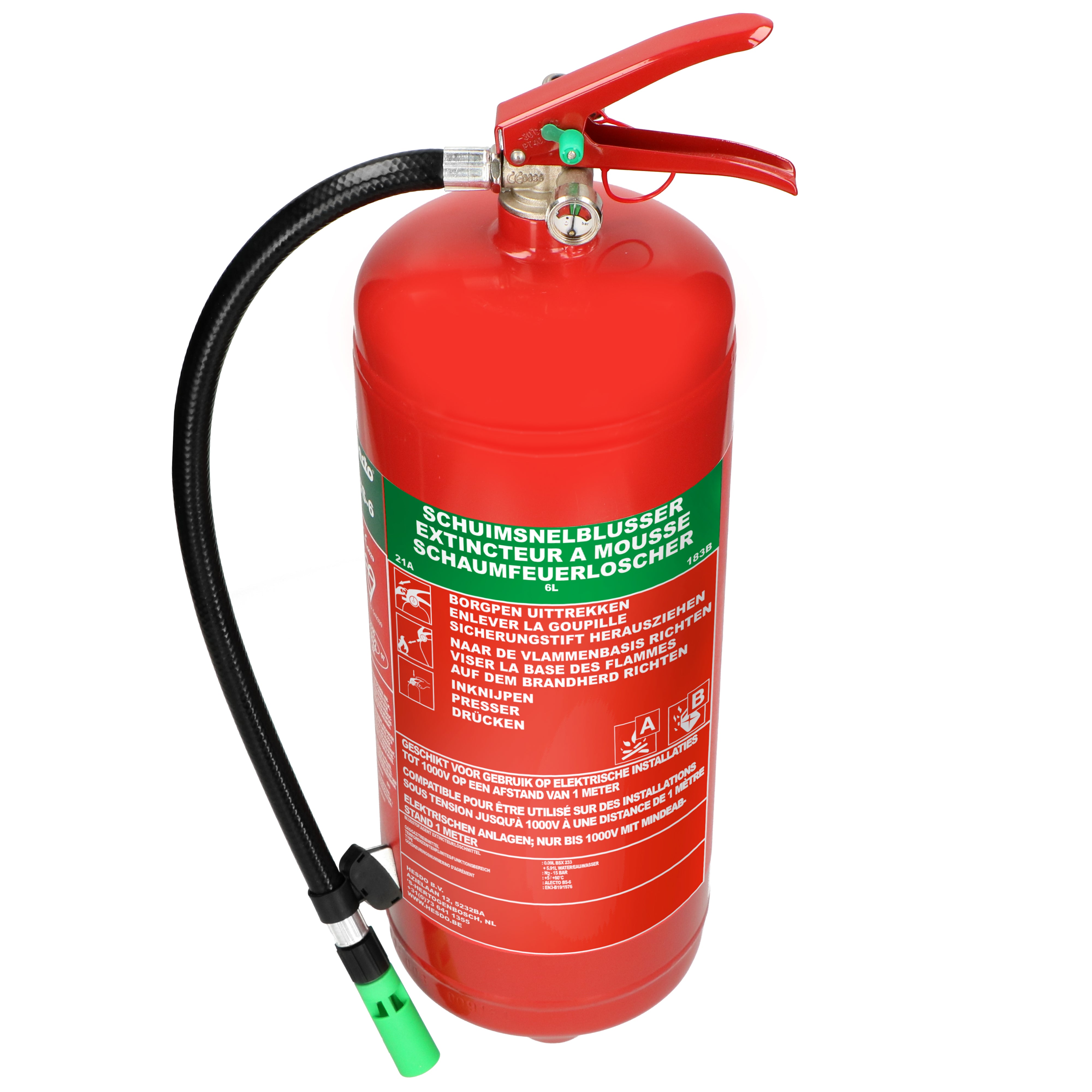 Feuerlöschgerät Schaum 6 kg