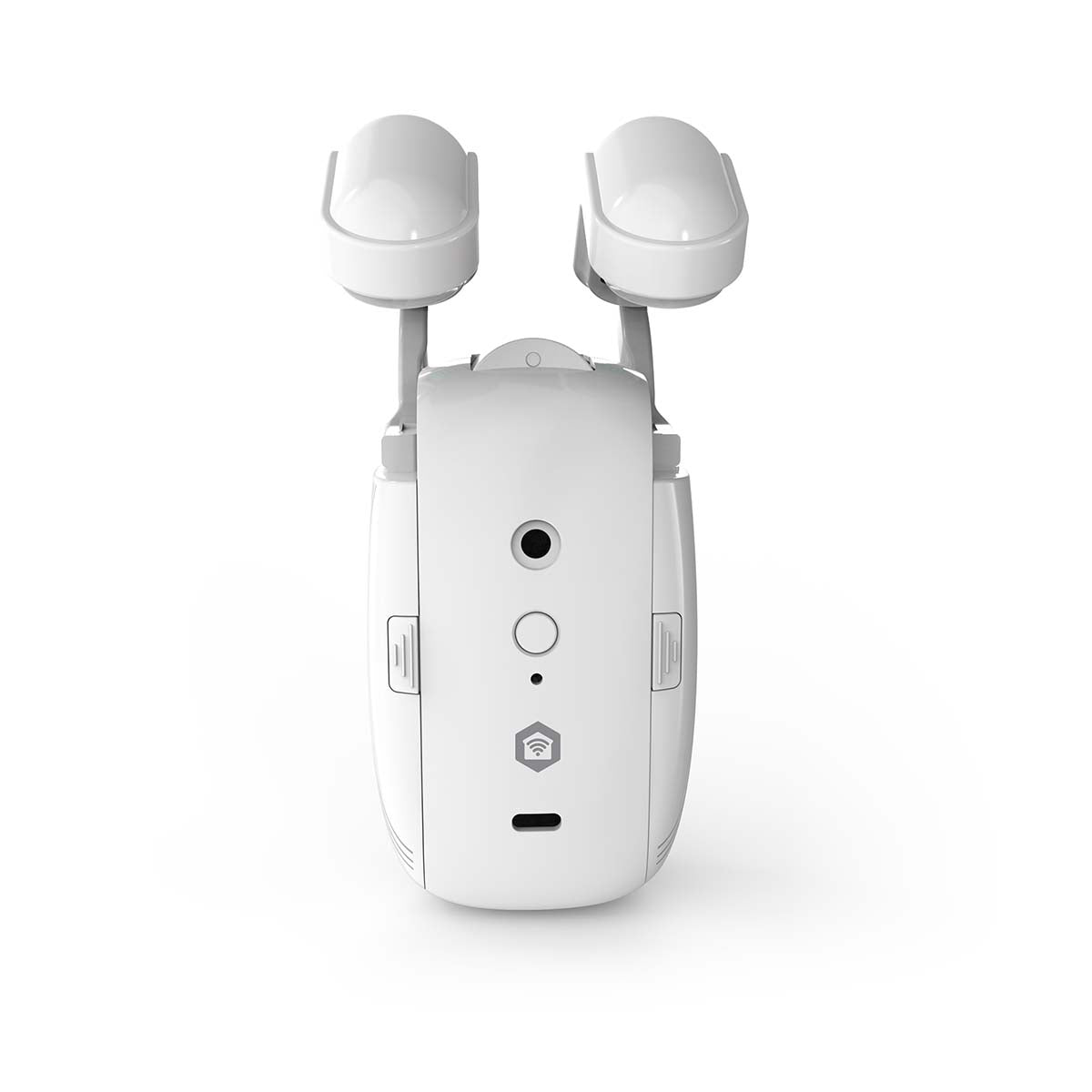 SmartLife Vorhang Roboter | I-Schiene / Stangenschiene / U-Schiene | Vorhänge | Batteriebetrieben / Stromversorgung über USB | 4000 mAh | Bluetooth® | Weiss