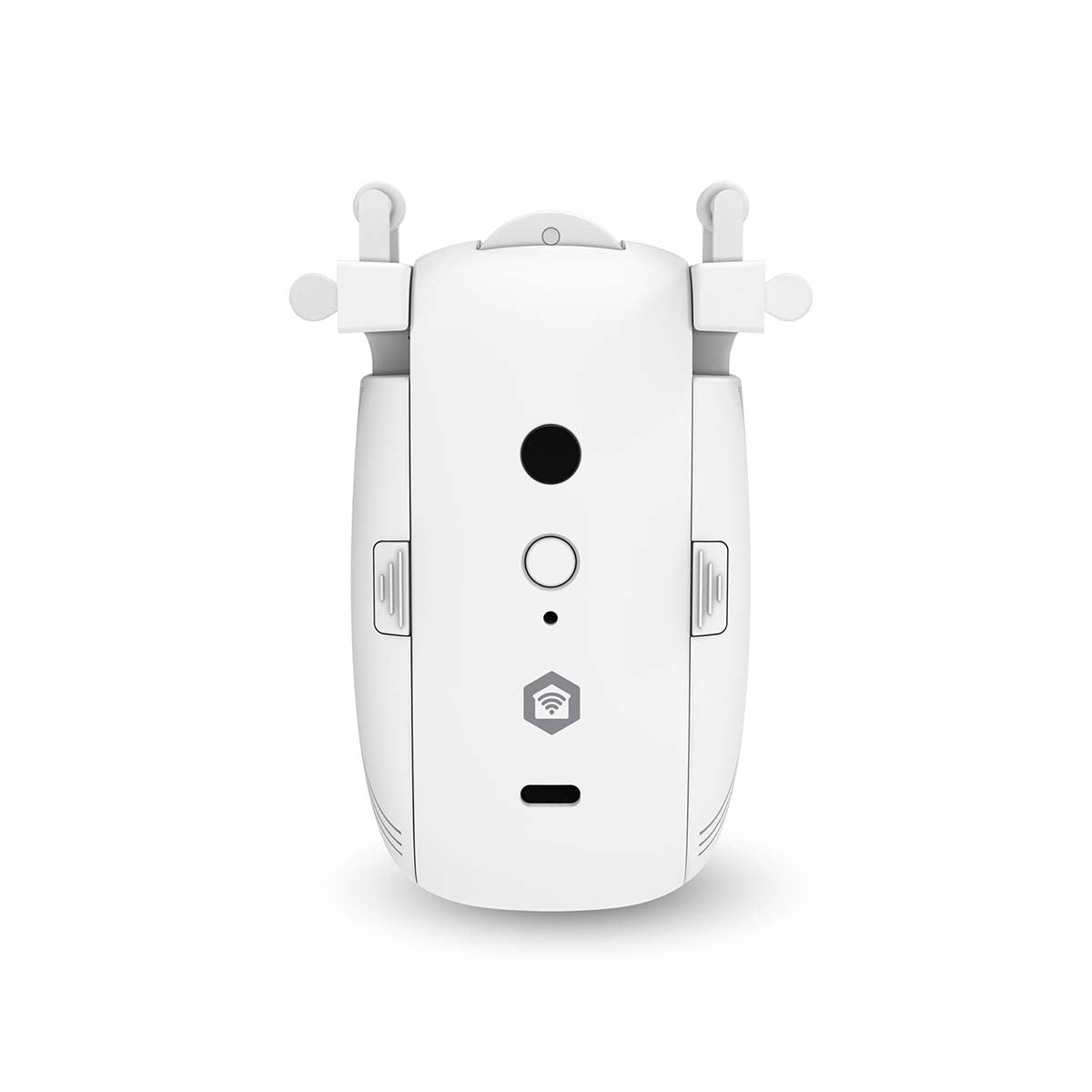 SmartLife Vorhang Roboter | I-Schiene / Stangenschiene / U-Schiene | Vorhänge | Batteriebetrieben / Stromversorgung über USB | 4000 mAh | Bluetooth® | Weiss