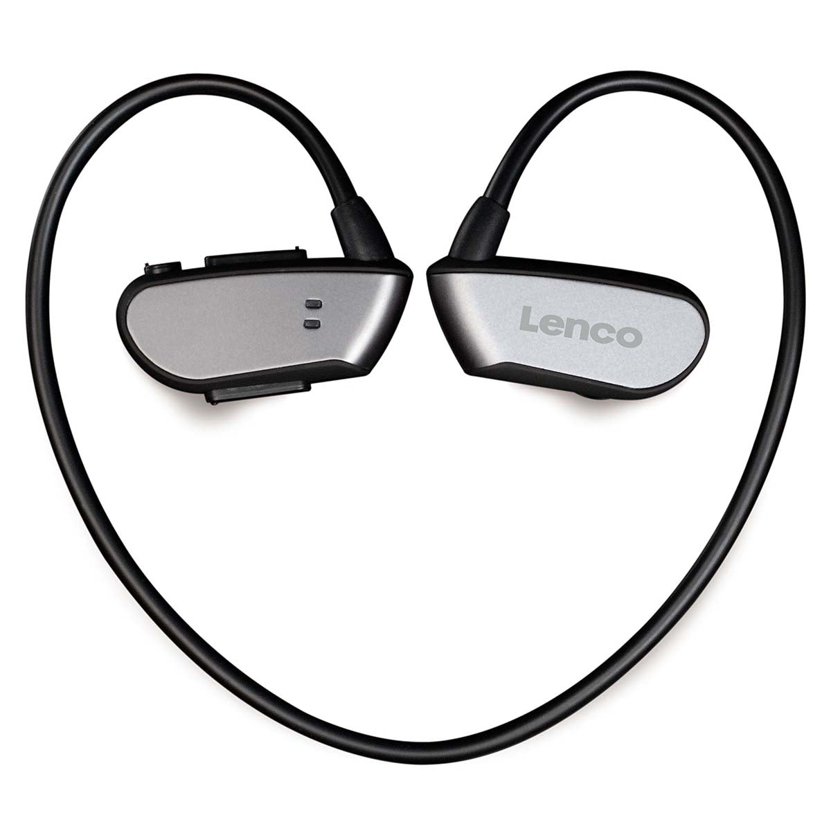 Wasserdichte Bluetooth®-Sport-Kopfhörer mit 8 GB MP3-Player Schwarz