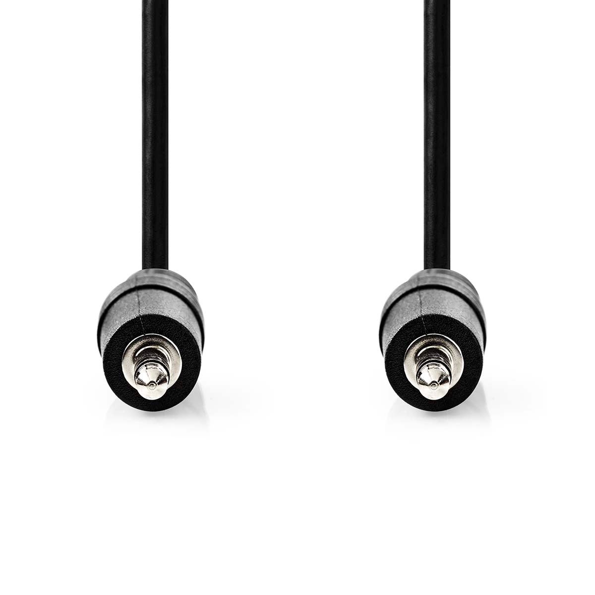 Stereo-Audiokabel | 3.5 mm Stecker | 3.5 mm Stecker | Vernickelt | 1.50 m | Rund | Schwarz | Label