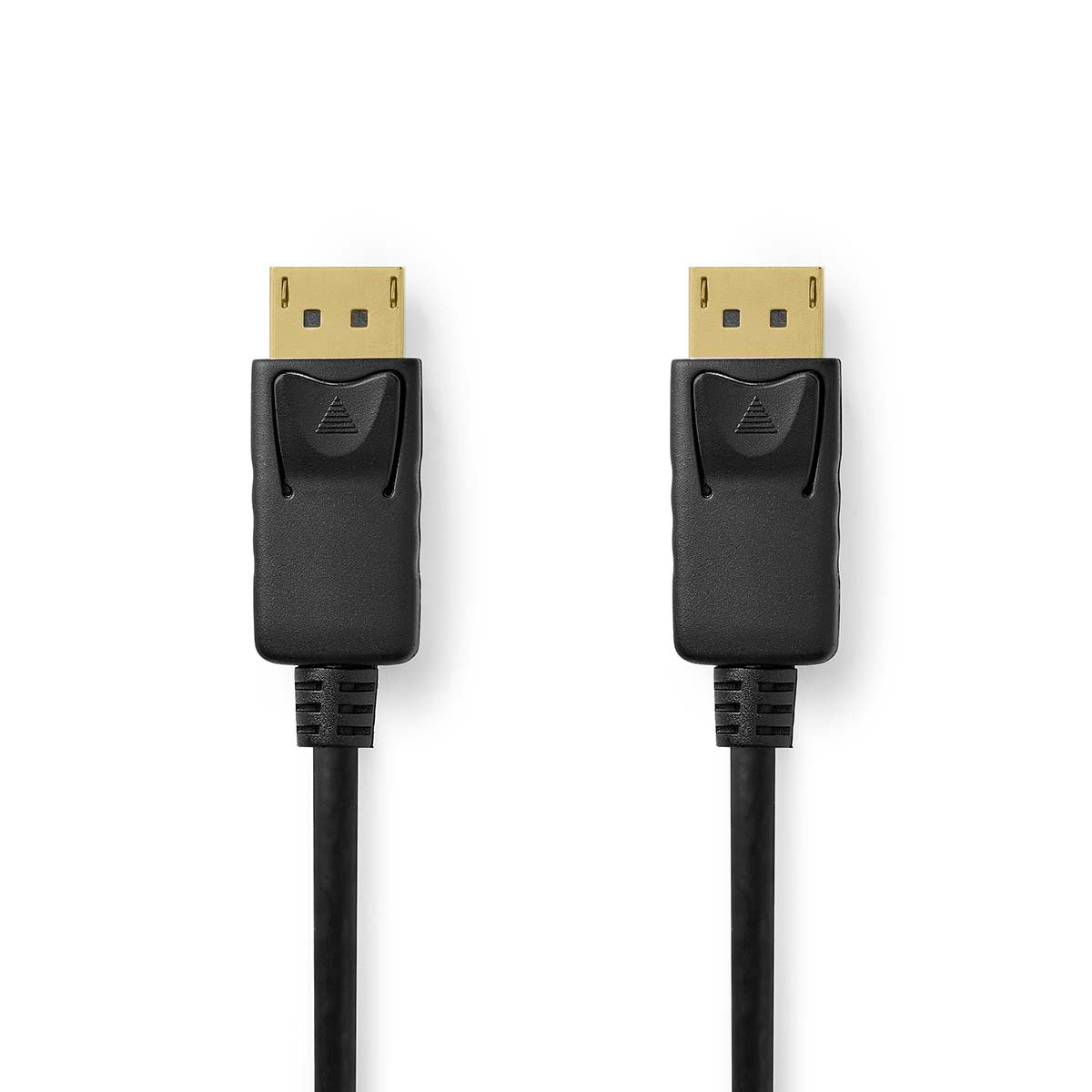 Displayport-Kabel | DisplayPort Stecker | DisplayPort Stecker | 8K@60Hz | Vergoldet | 2.00 m | Rund | PVC | Schwarz | Box