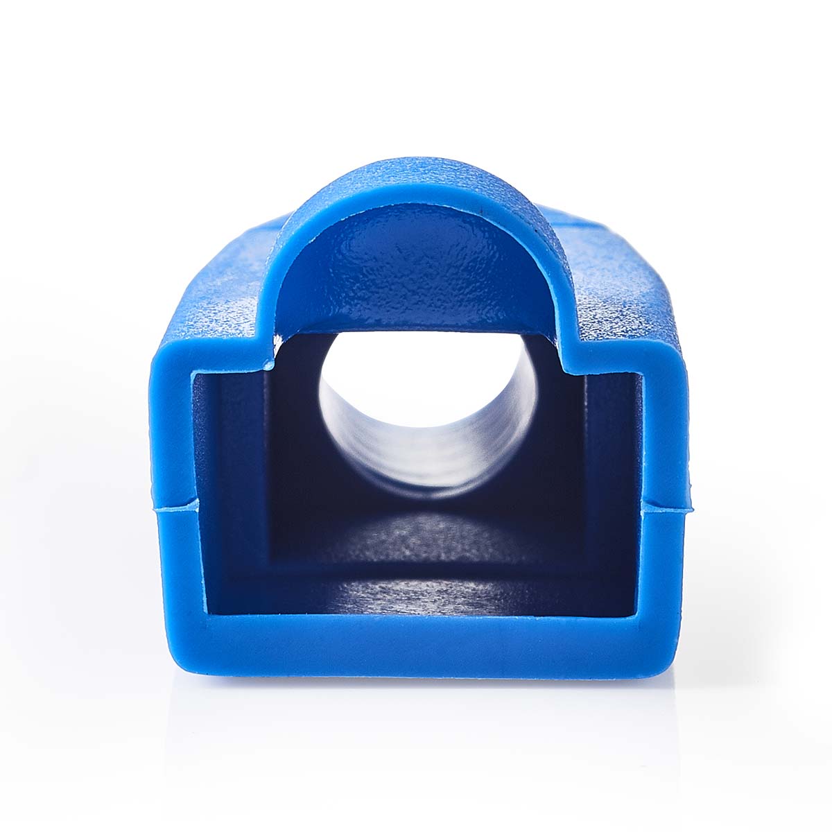 Zugentlastungstülle | RJ45 | PVC | Blau | Box | 10 Stück