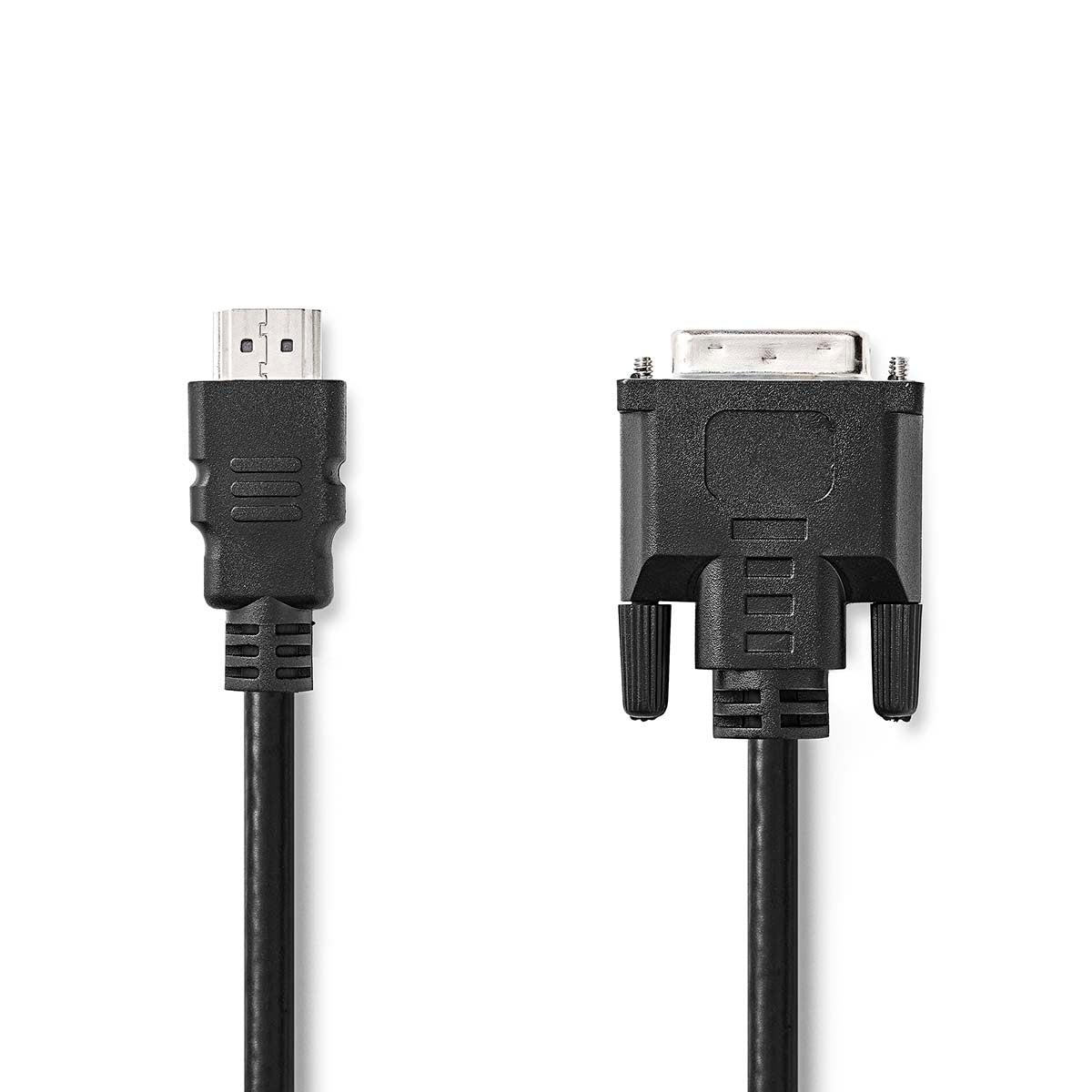 HDMI™ -Kabel | HDMI™ Stecker | DVI-D 24+1-Pin Stecker | 1080p | Vernickelt | 3.00 m | Gerade | PVC | Schwarz | Label