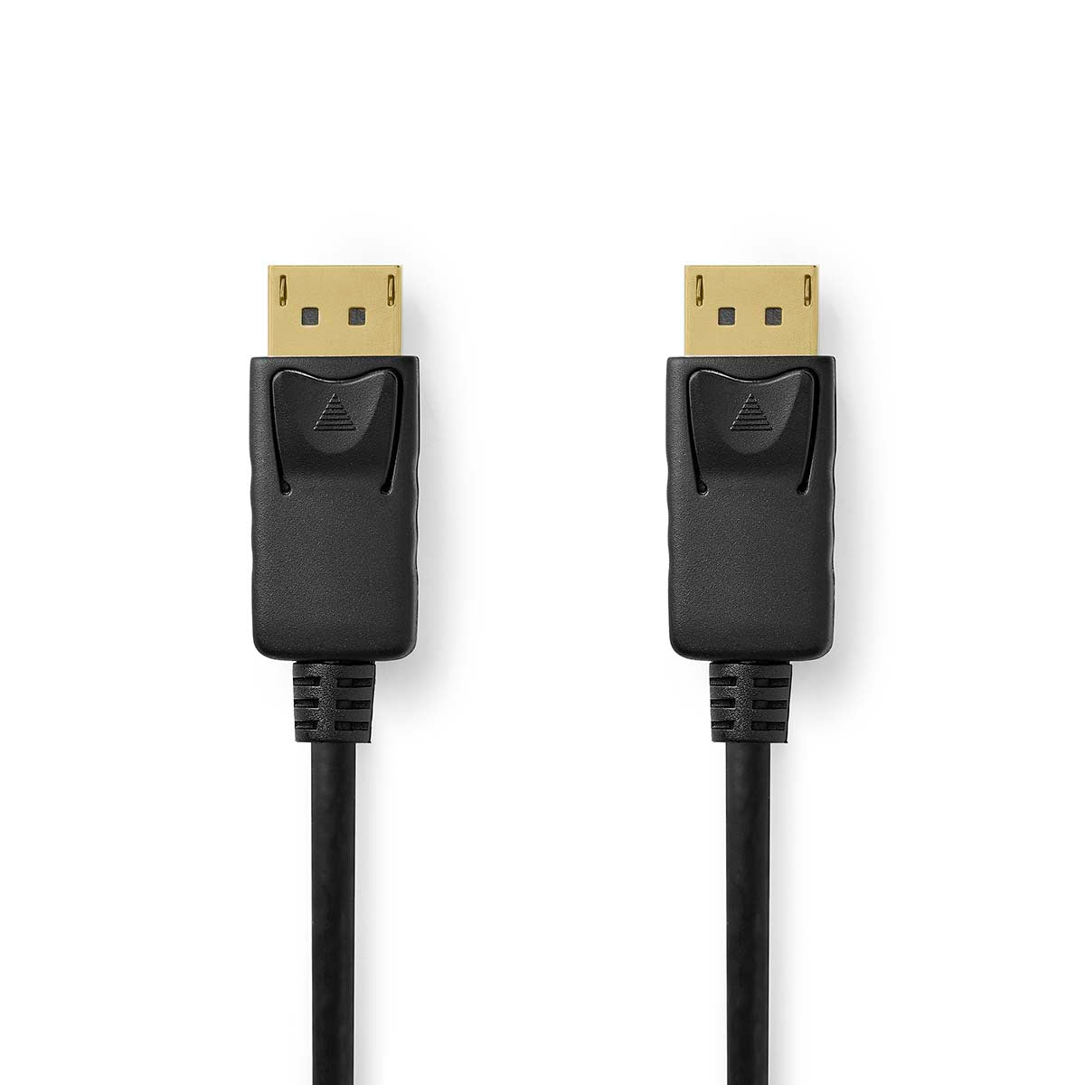 Displayport-Kabel | DisplayPort Stecker | DisplayPort Stecker | 8K@60Hz | Vergoldet | 3.00 m | Rund | PVC | Schwarz | Label