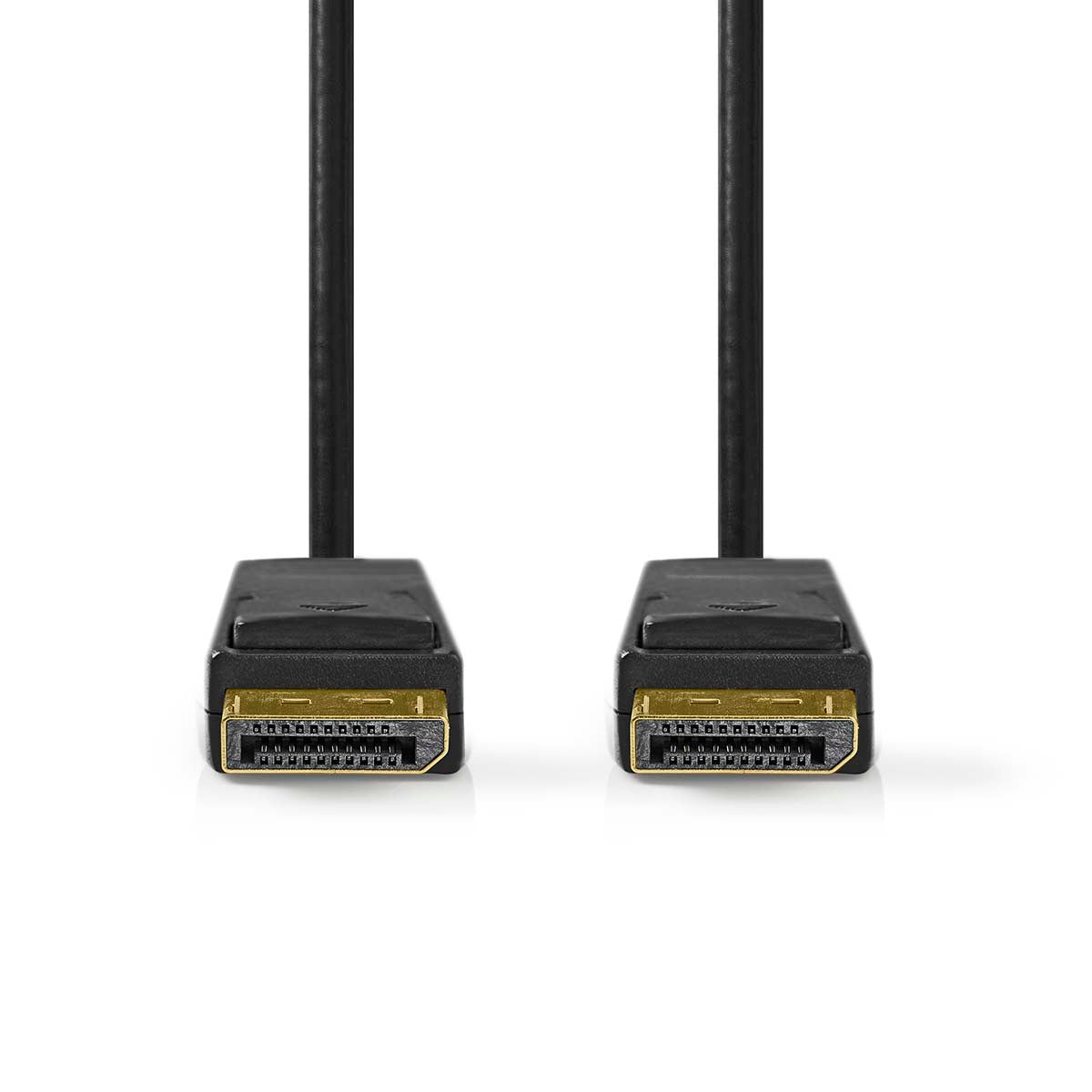 Displayport-Kabel | DisplayPort Stecker | DisplayPort Stecker | 8K@60Hz | Vergoldet | 3.00 m | Rund | PVC | Schwarz | Label