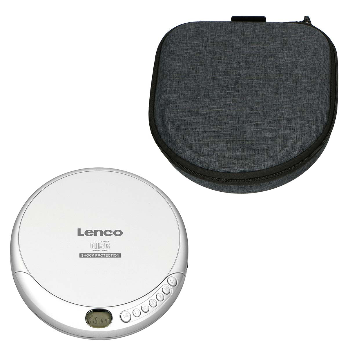 Discman mit Tragetasche/Powerbank (Sealen)