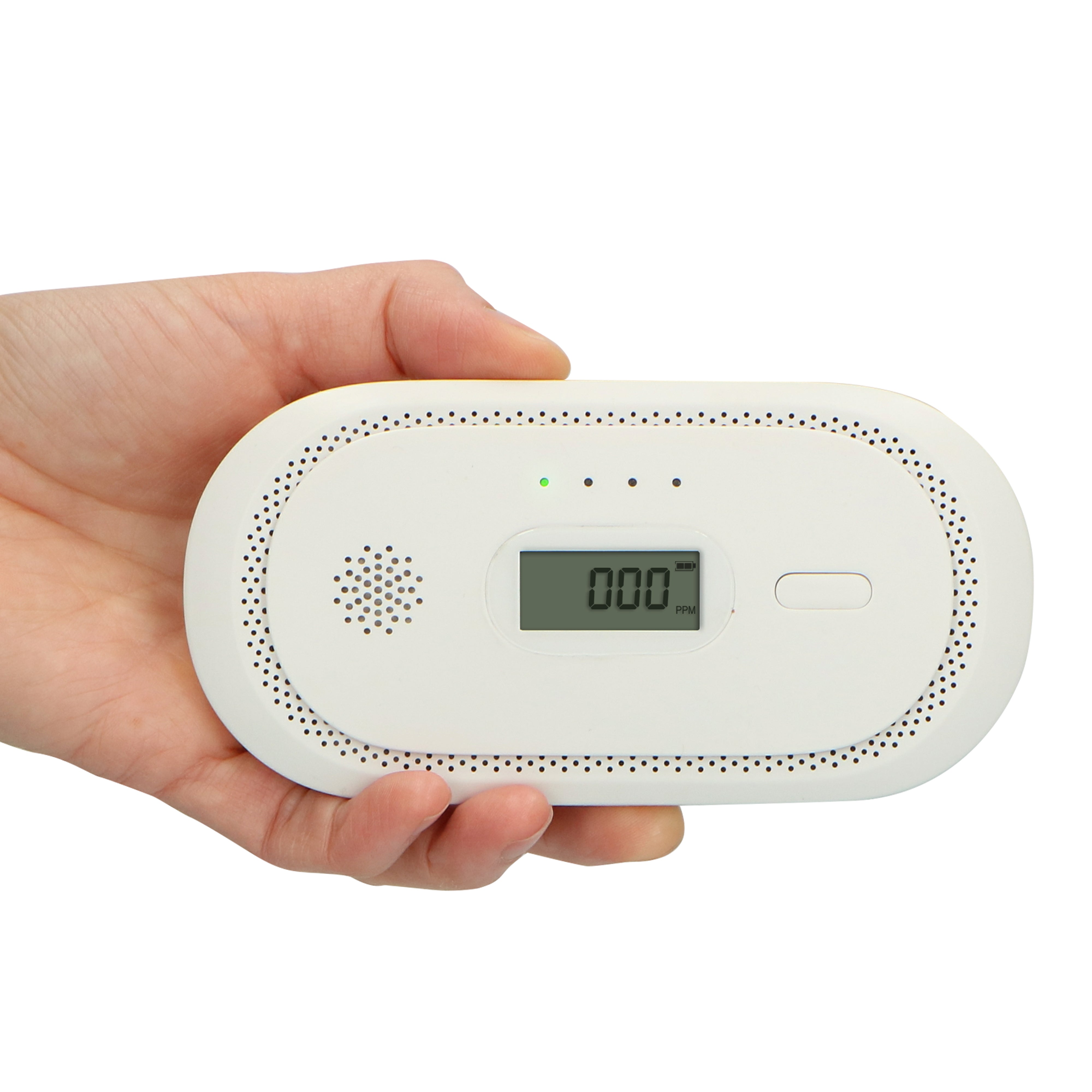 Kohlenmonoxidalarm mit 10 Jahren Sensorlaufzeit und Display