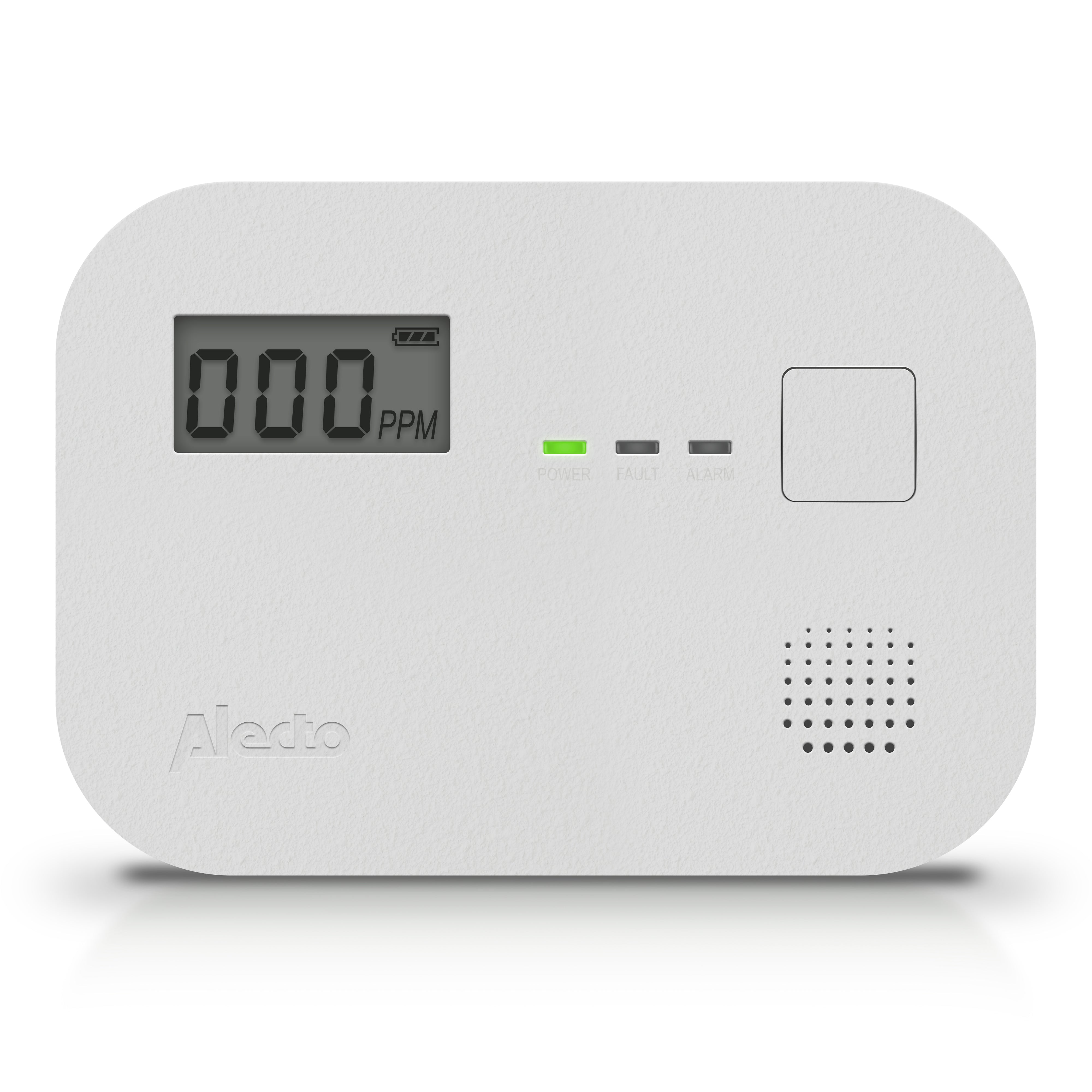 Kohlenmonoxidalarm mit 10 Jahren Sensorlaufzeit und Display
