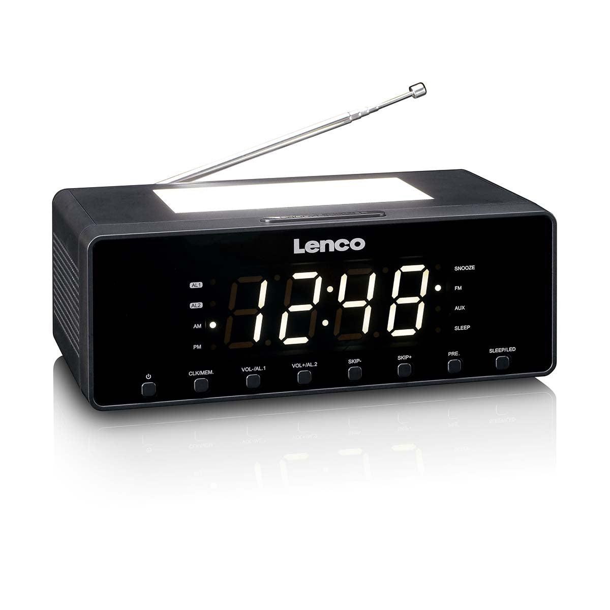 Radiowecker mit Nachtlicht