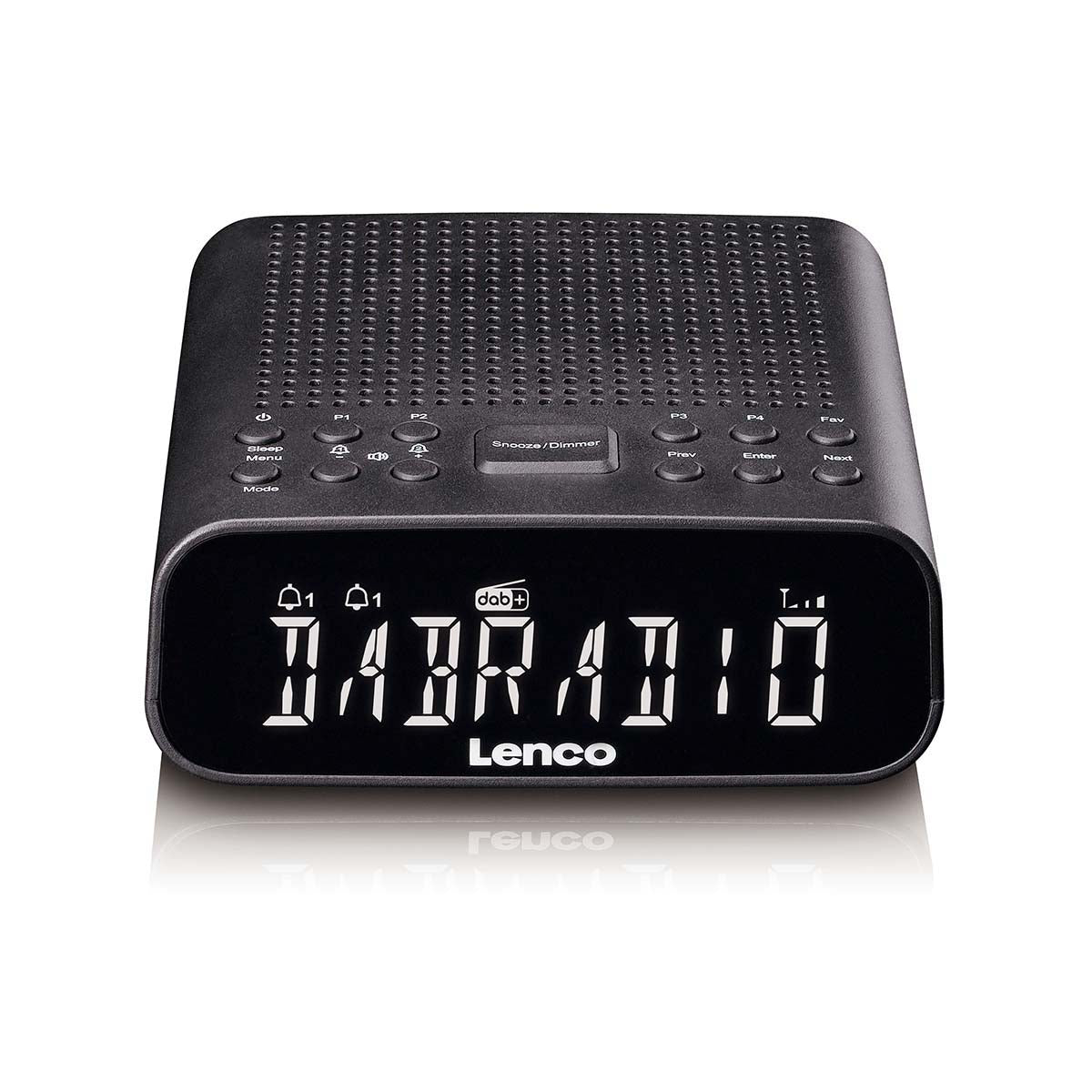 Radiowecker mit DAB+/UKW, Bluetooth® und großem dimmbarem LCD-Display