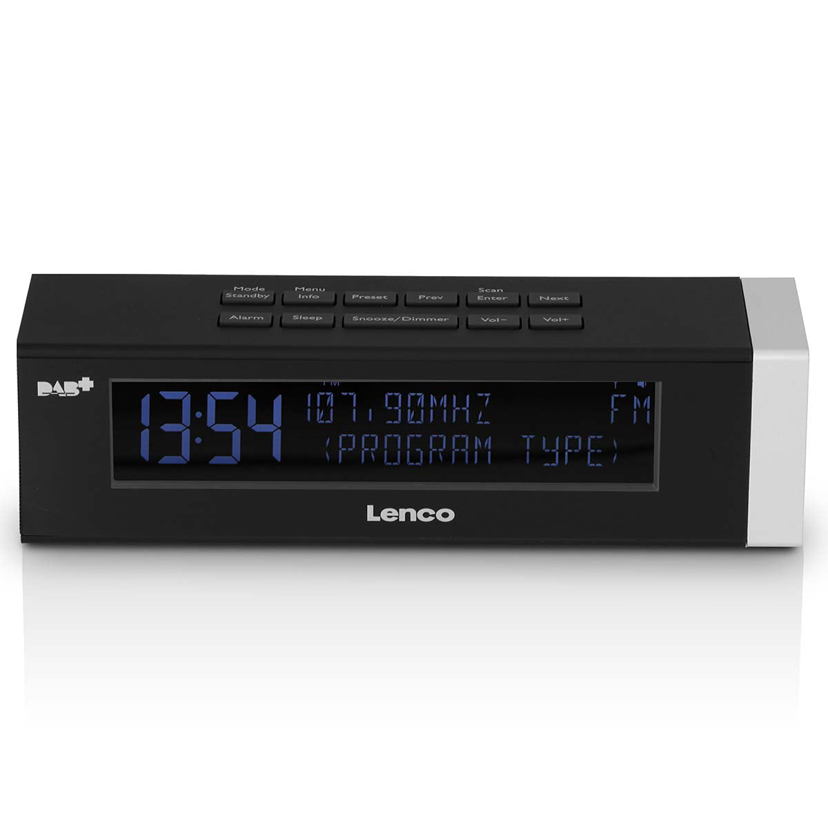 DAB+ fm clock radio with usb charging