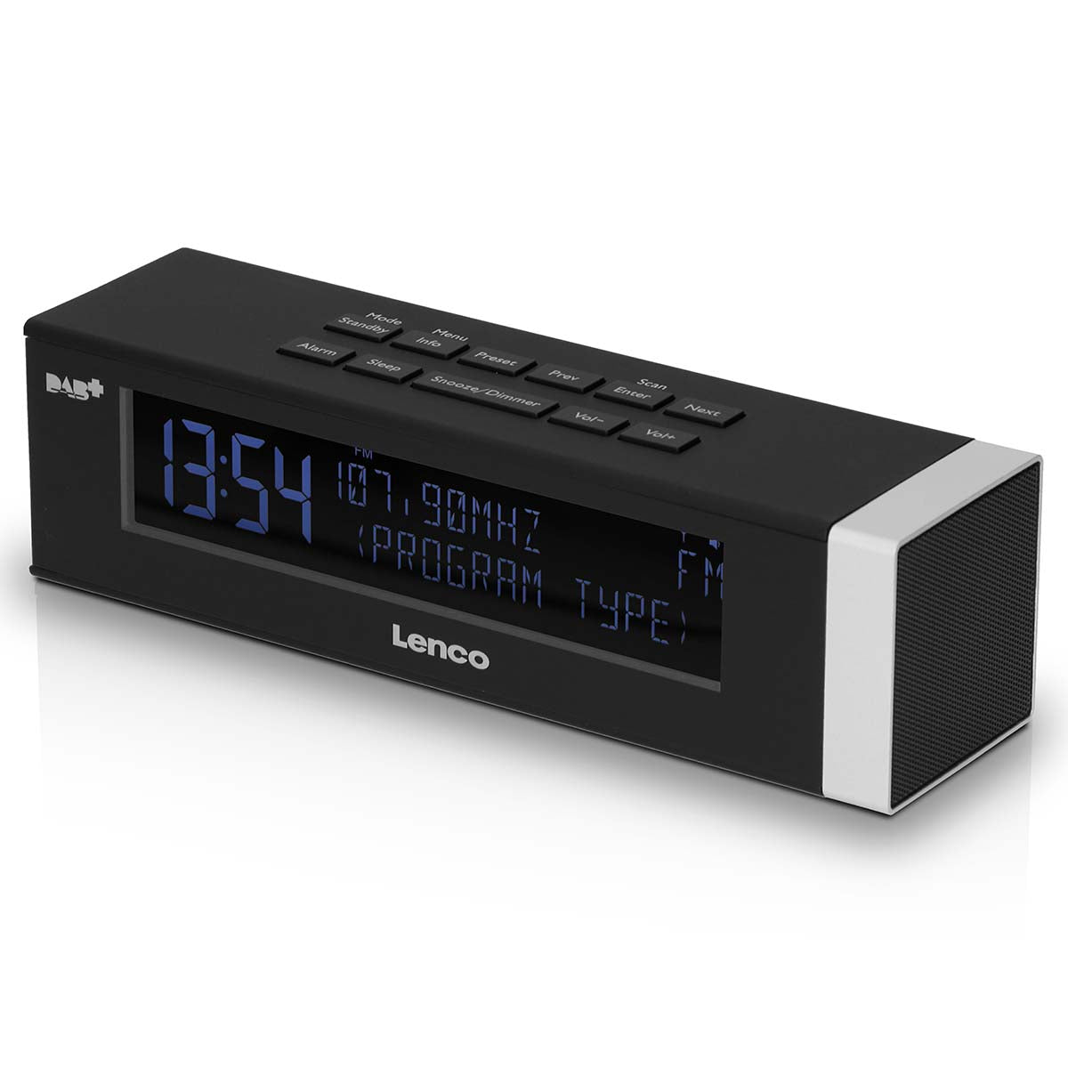 DAB+ fm clock radio with usb charging