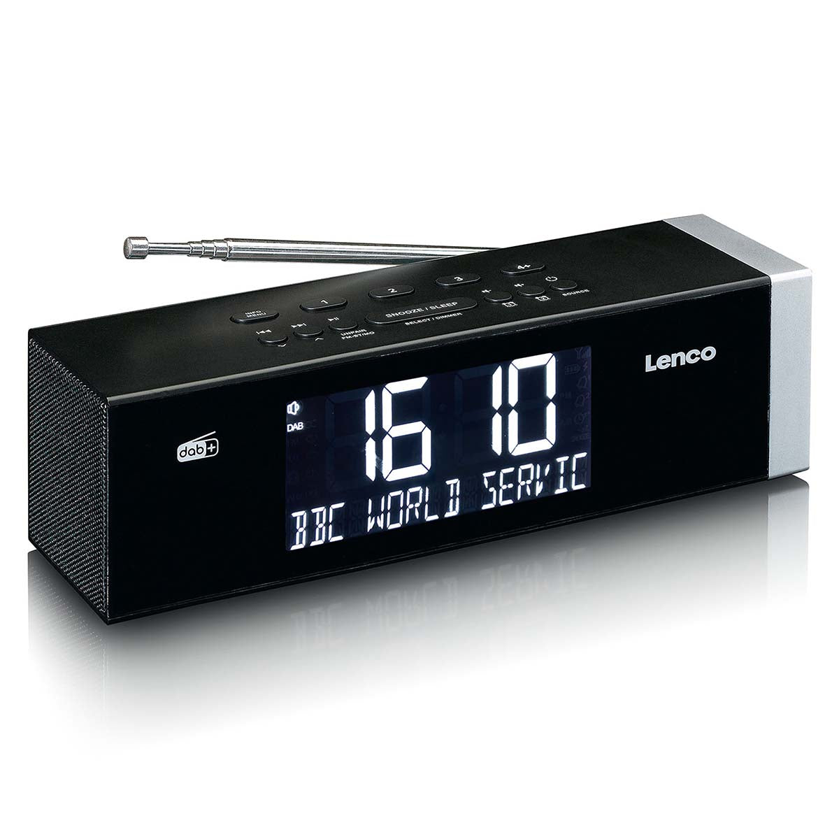 DAB+ FM Radiowecker mit Bluetooth