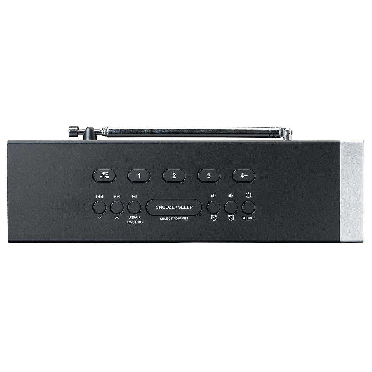 DAB+ FM Radiowecker mit Bluetooth