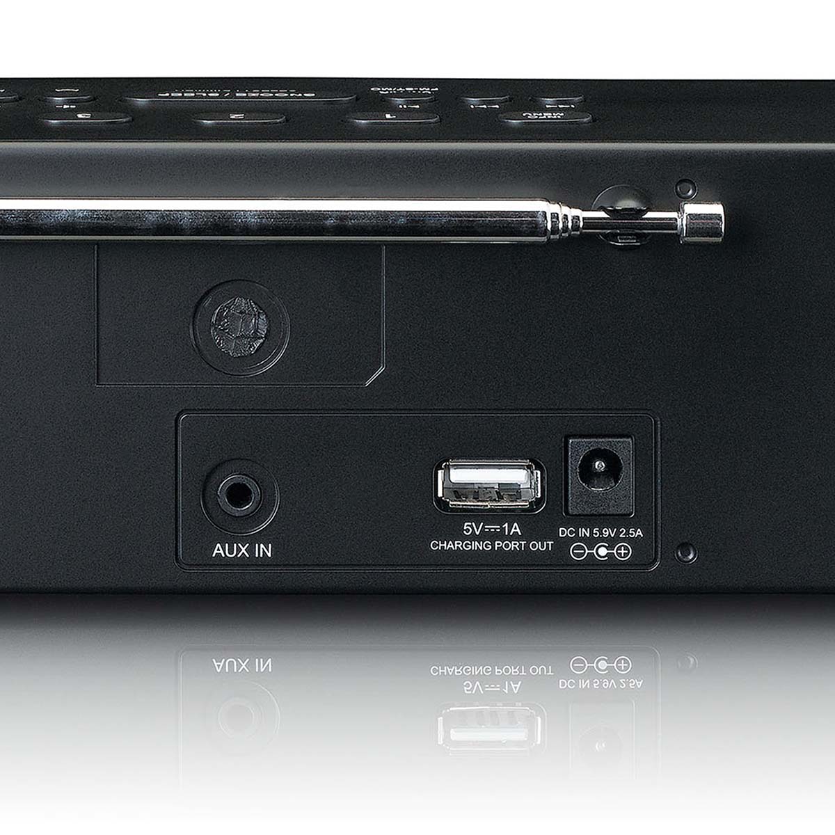 DAB+ FM Radiowecker mit Bluetooth