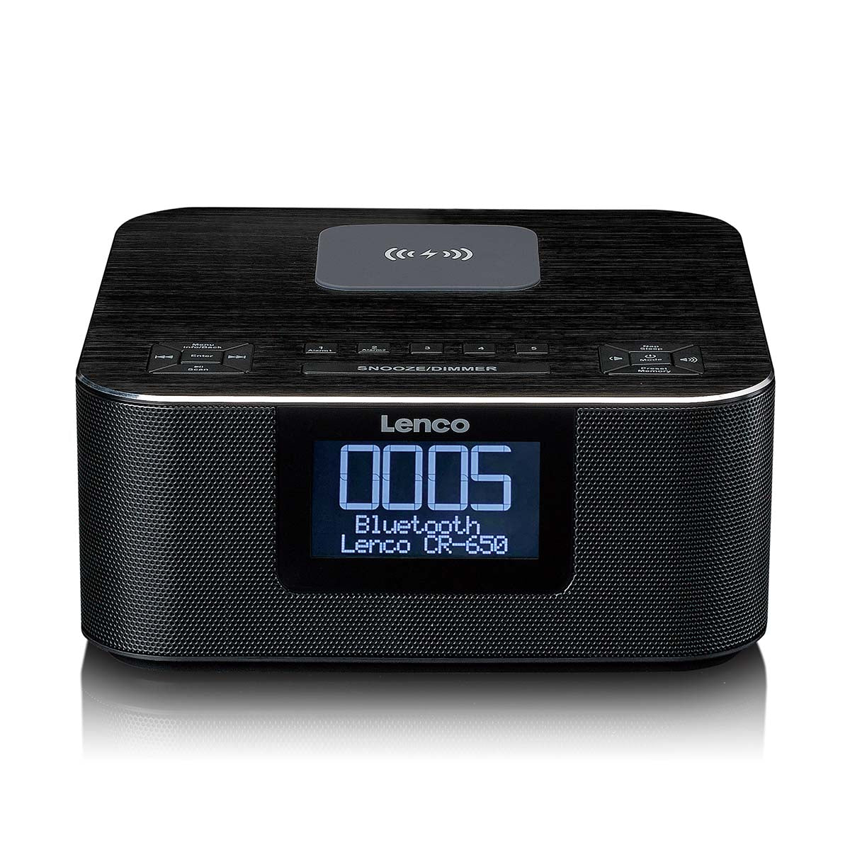 Stereo-Weckerradio mit DAB+ FM Bluetooth® kabellos laden