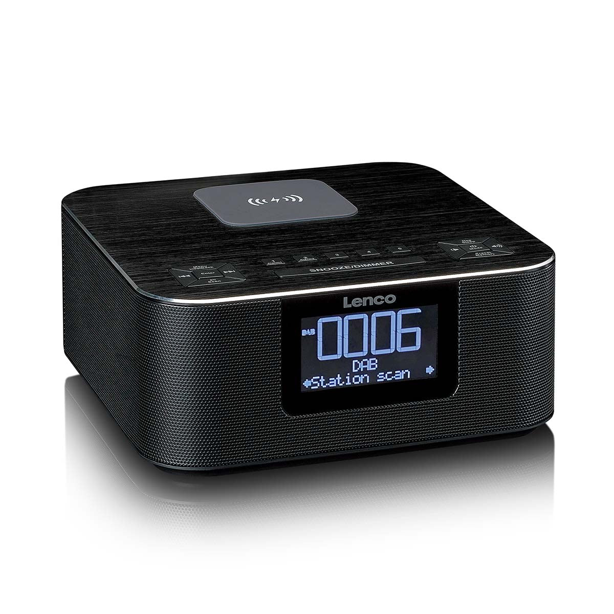 Stereo-Weckerradio mit DAB+ FM Bluetooth® kabellos laden