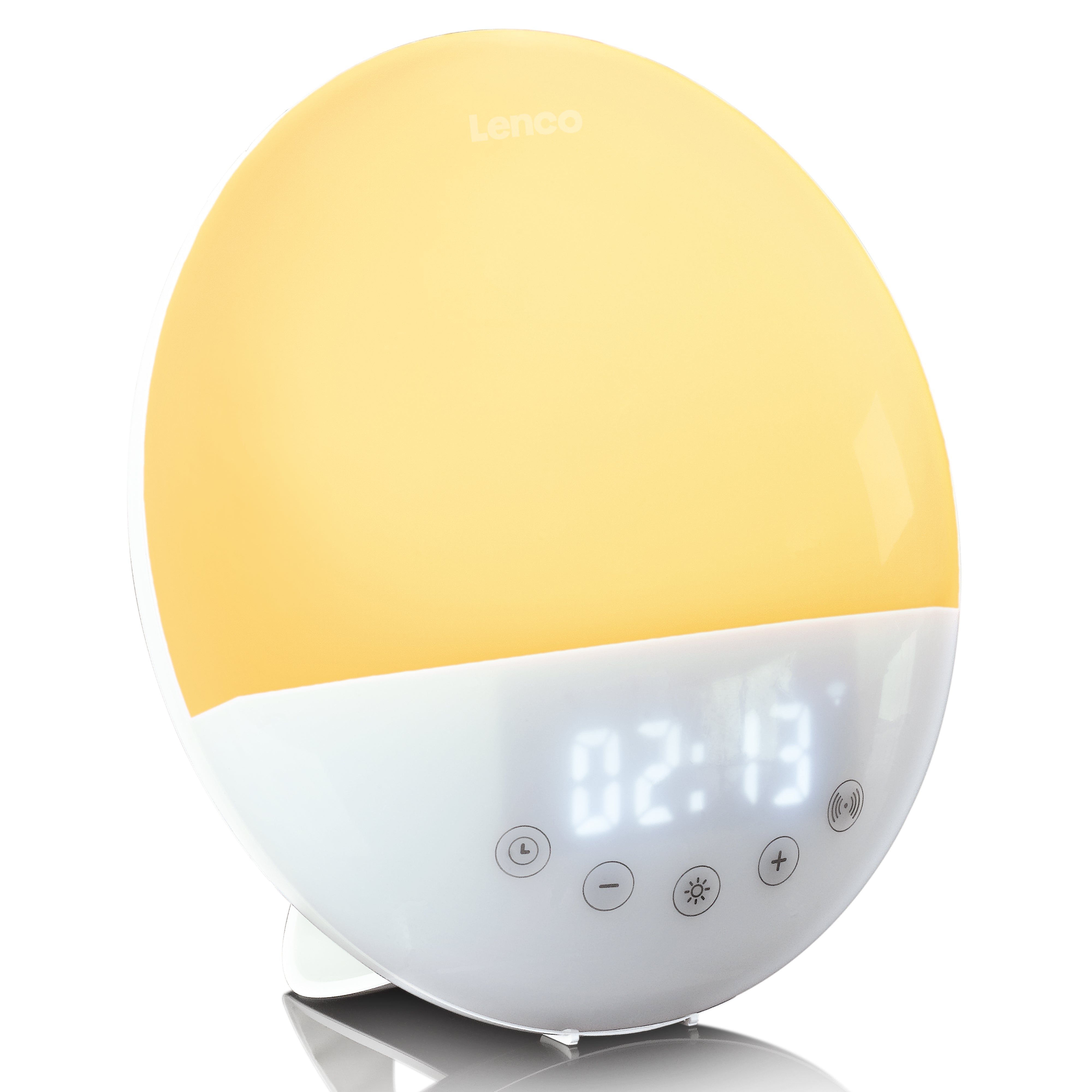 Intelligenter Radiowecker mit Wecklicht Multi colour
