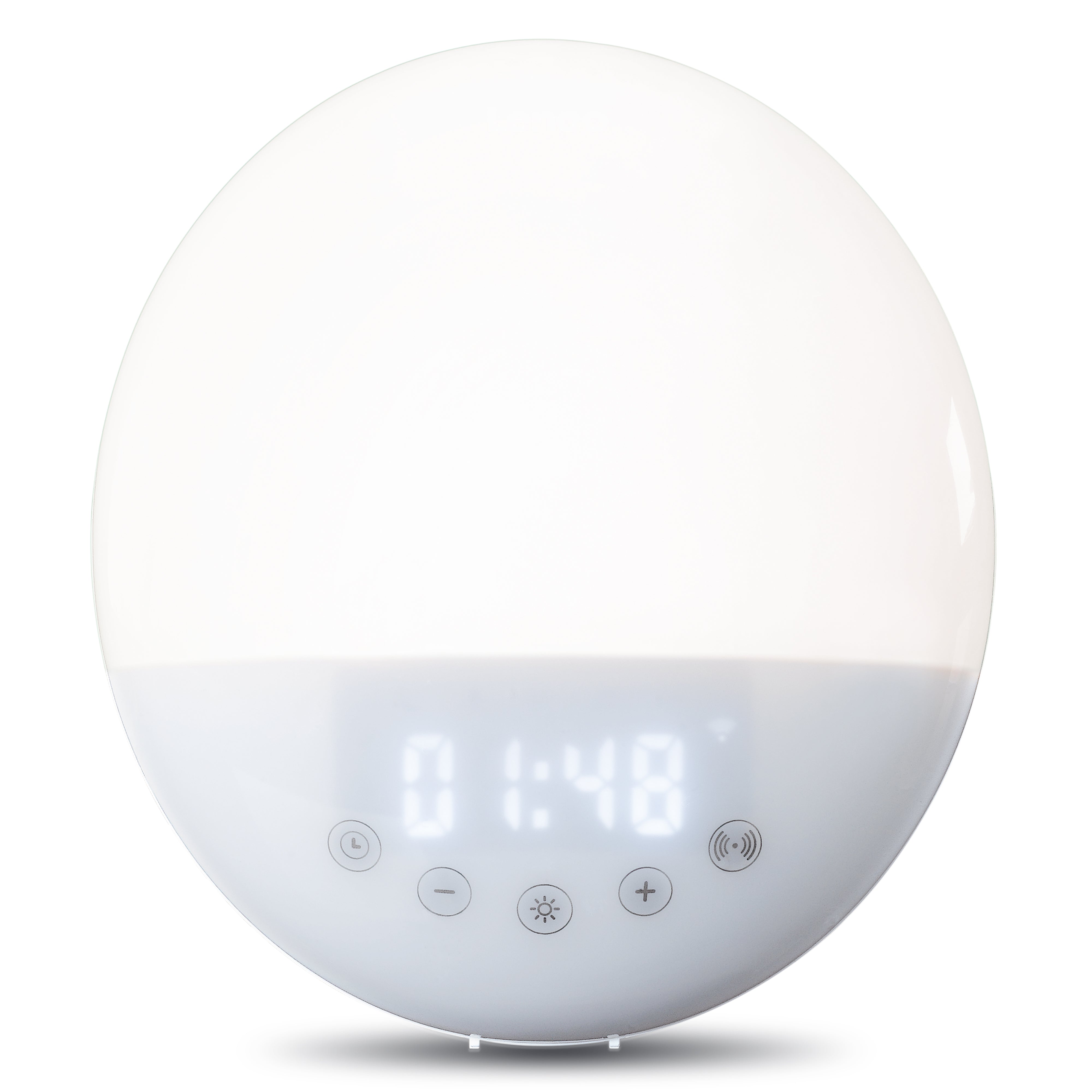 Intelligenter Radiowecker mit Wecklicht Multi colour
