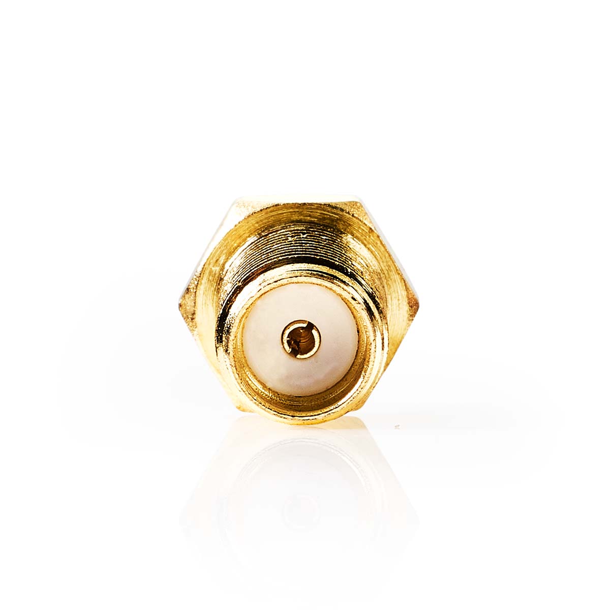 SMA Adapter | SMA-Buchse | TS9 | Vergoldet | 50 Ohm | Gerade | Kupfer | Gold | 2 Stück | Box