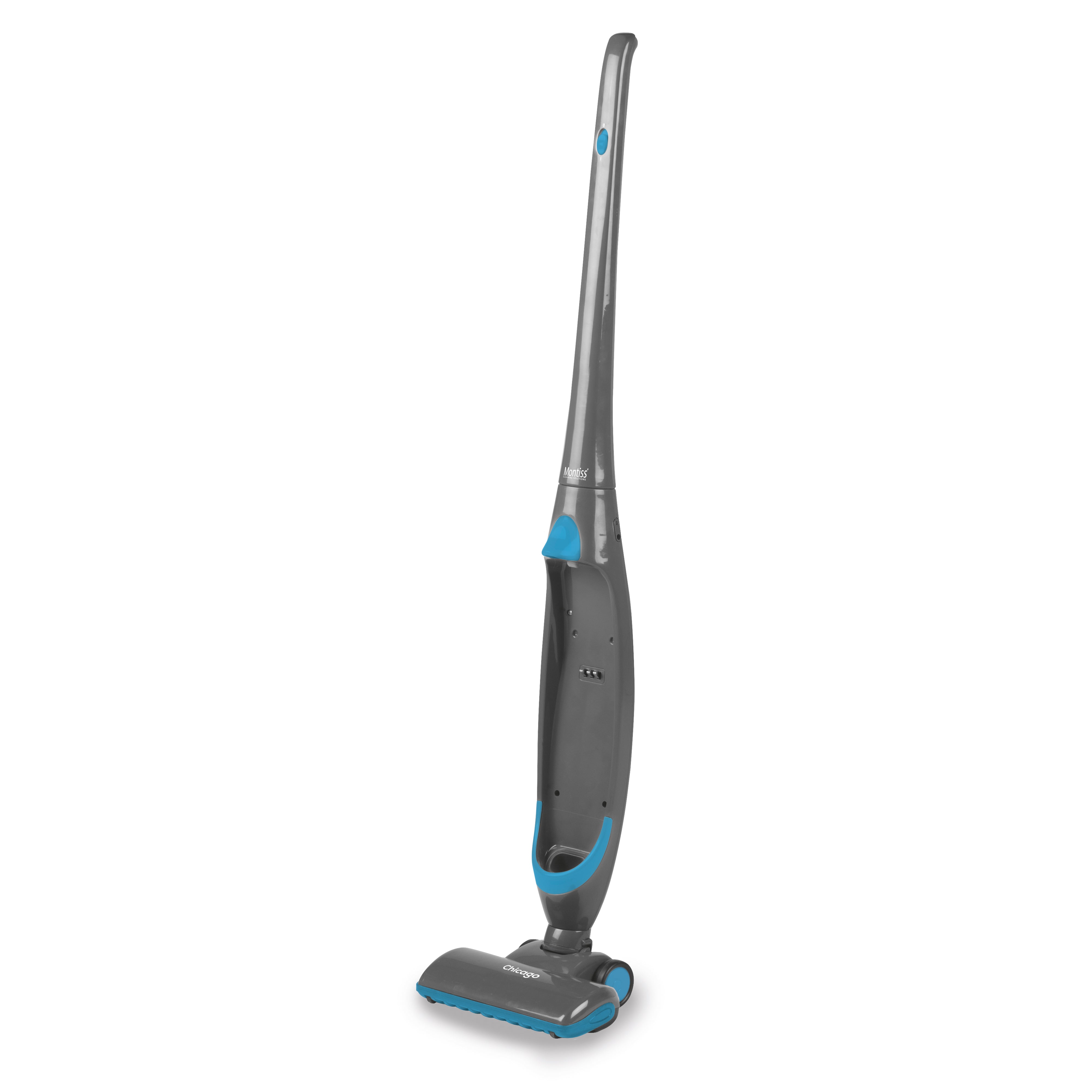 Schnurloser, wiederaufladbarer 2-in-1-Staubsauger mit Nass- und Trockenfunktion Blau