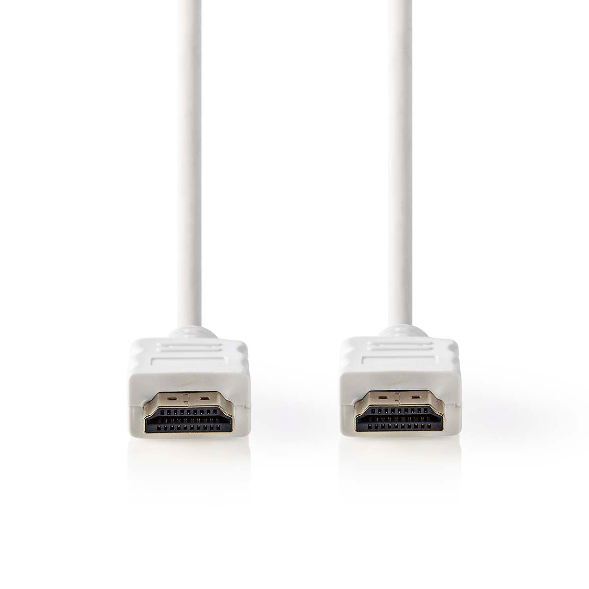 High Speed HDMI ™ Kabel mit Ethernet | HDMI™ Stecker | HDMI™ Stecker | 4K@60Hz | ARC | 18 Gbps | 2.00 m | Rund | PVC | Weiss | Label