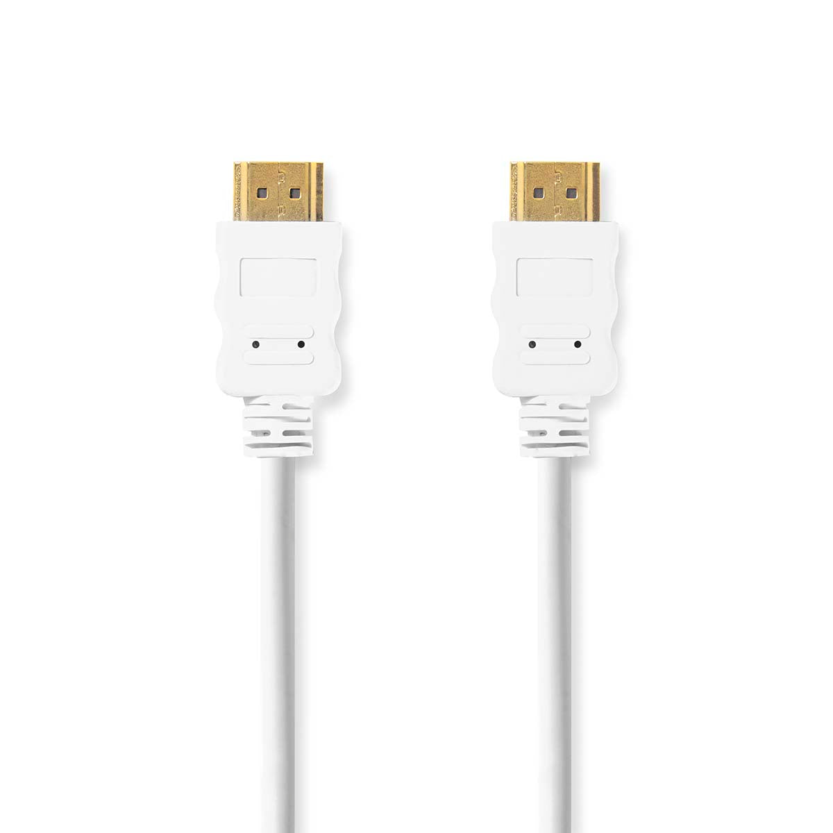 High Speed HDMI ™ Kabel mit Ethernet | HDMI™ Stecker | HDMI™ Stecker | 4K@60Hz | ARC | 18 Gbps | 2.00 m | Rund | PVC | Weiss | Label