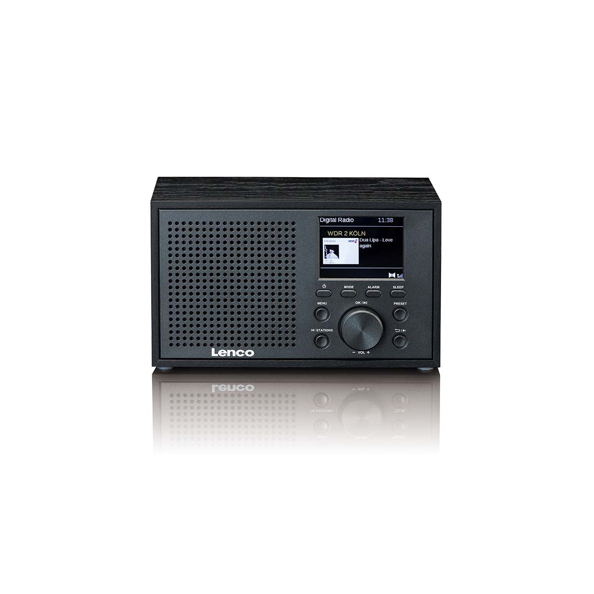 Mono DAB+ FM-Radio mit Bluetooth® Schwarz