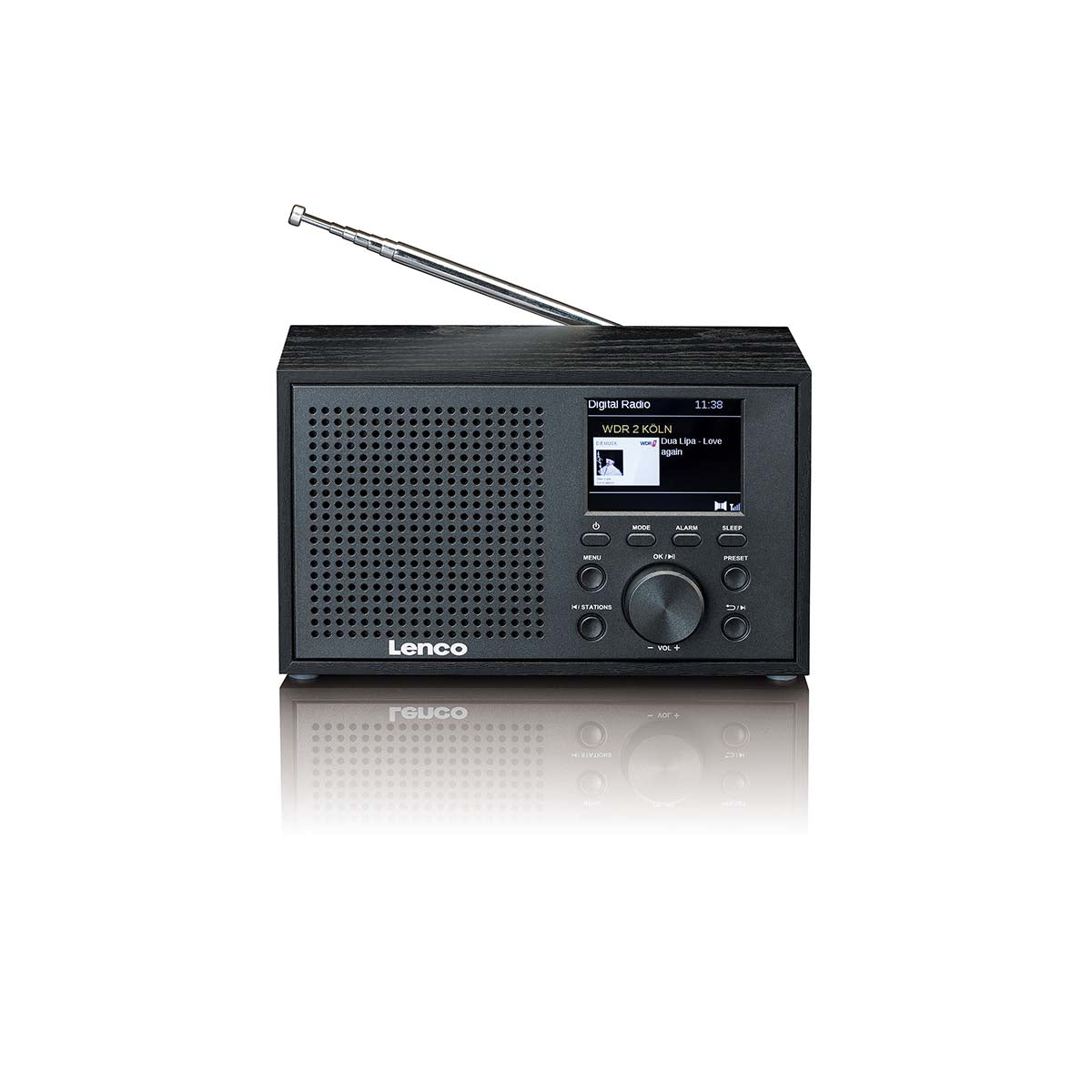 Mono DAB+ FM-Radio mit Bluetooth® Schwarz