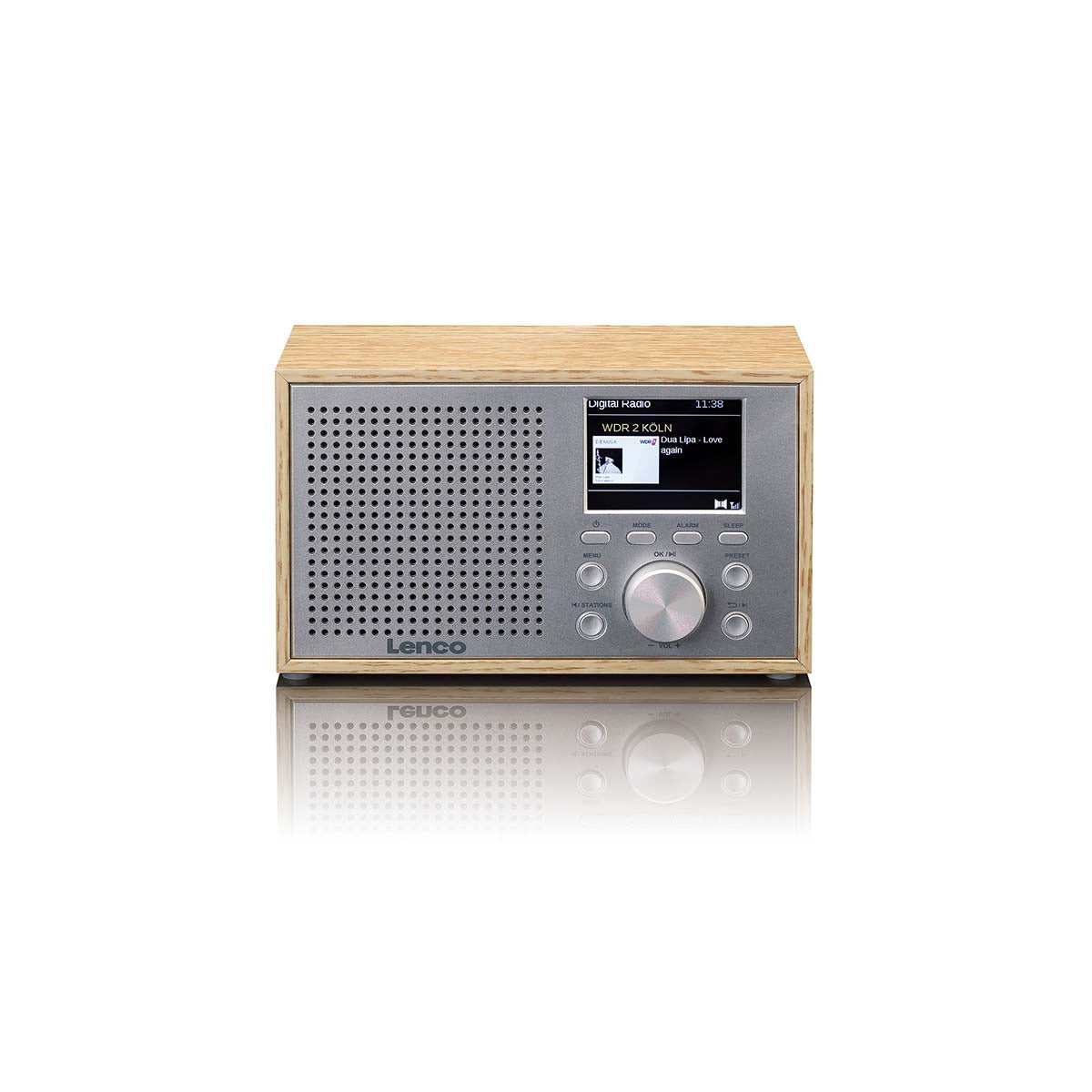 Mono DAB+ FM Radio mit Bluetooth® Wood