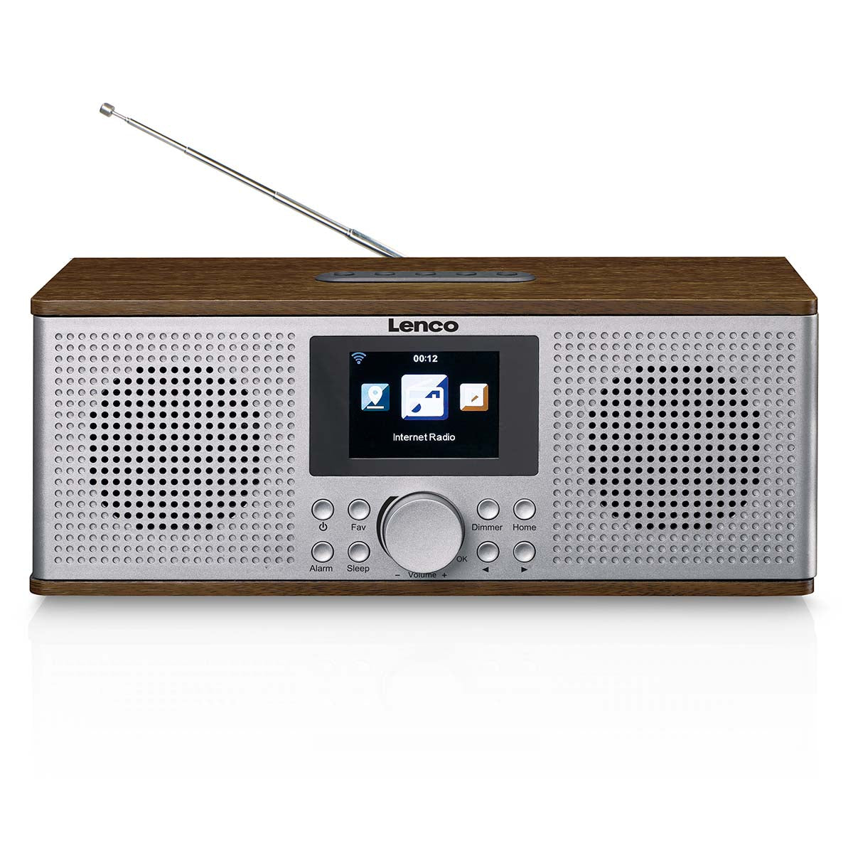 Intelligentes Internetradio, mit DAB+ / FM und Bluetooth® Wood