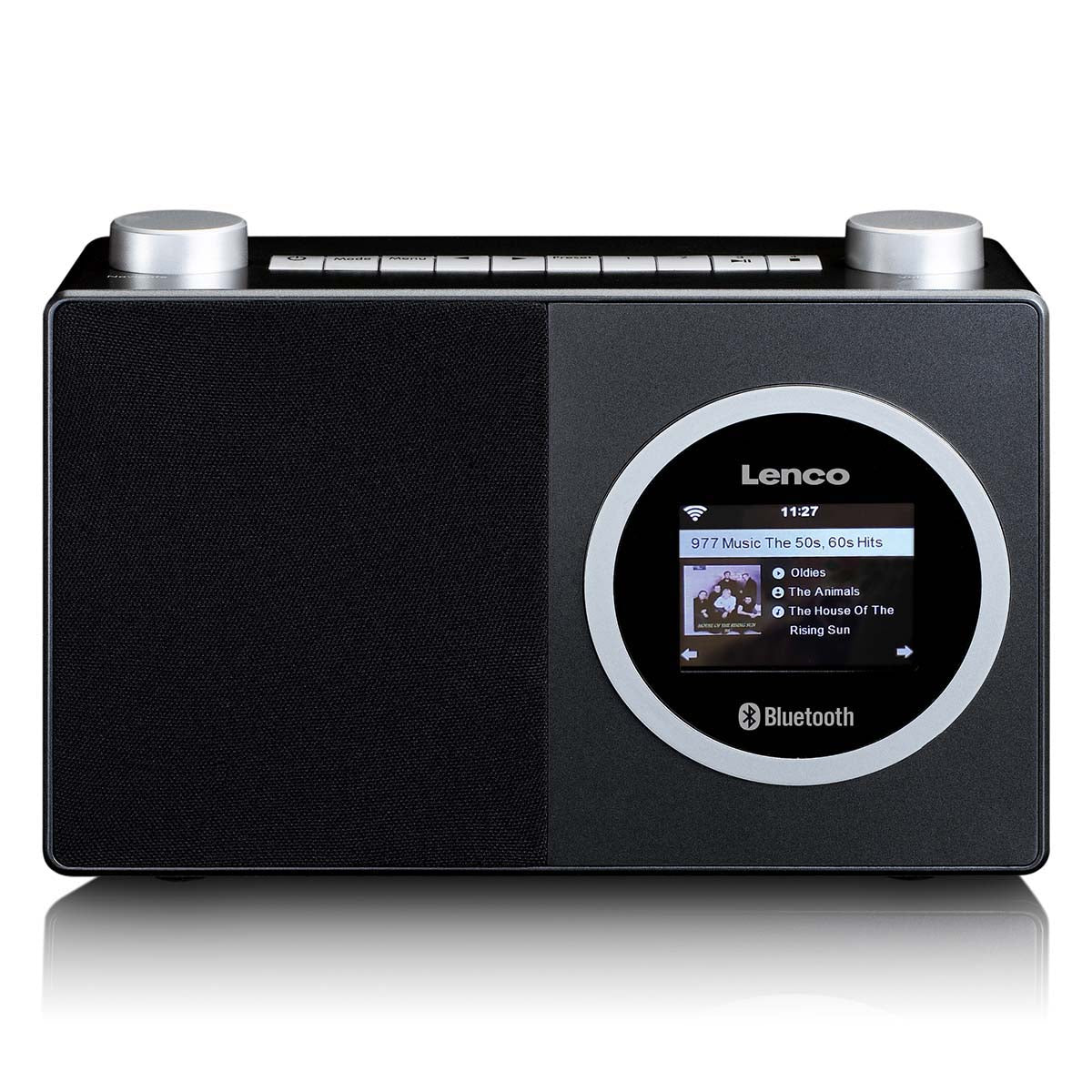 Internetradio mit Farbdisplay und Bluetooth® Schwarz