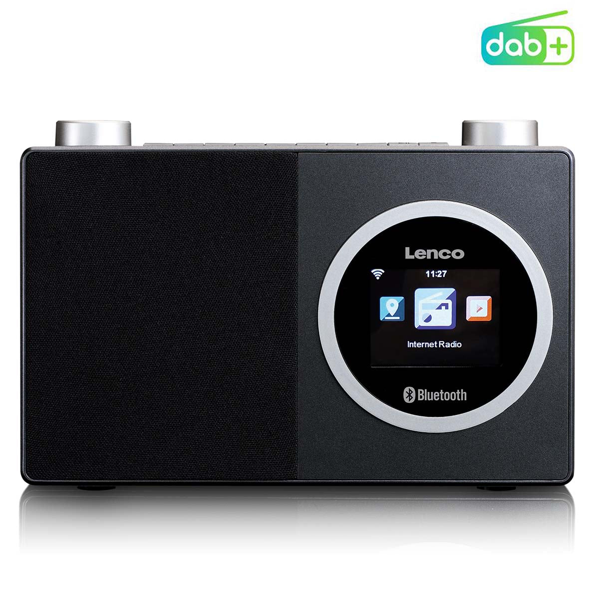 Internetradio mit Farbdisplay und Bluetooth® Schwarz