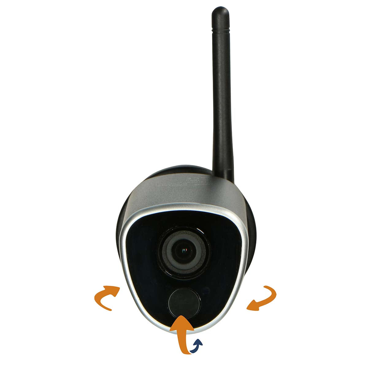 Outdoor Wi-Fi-Kamera Schwarz