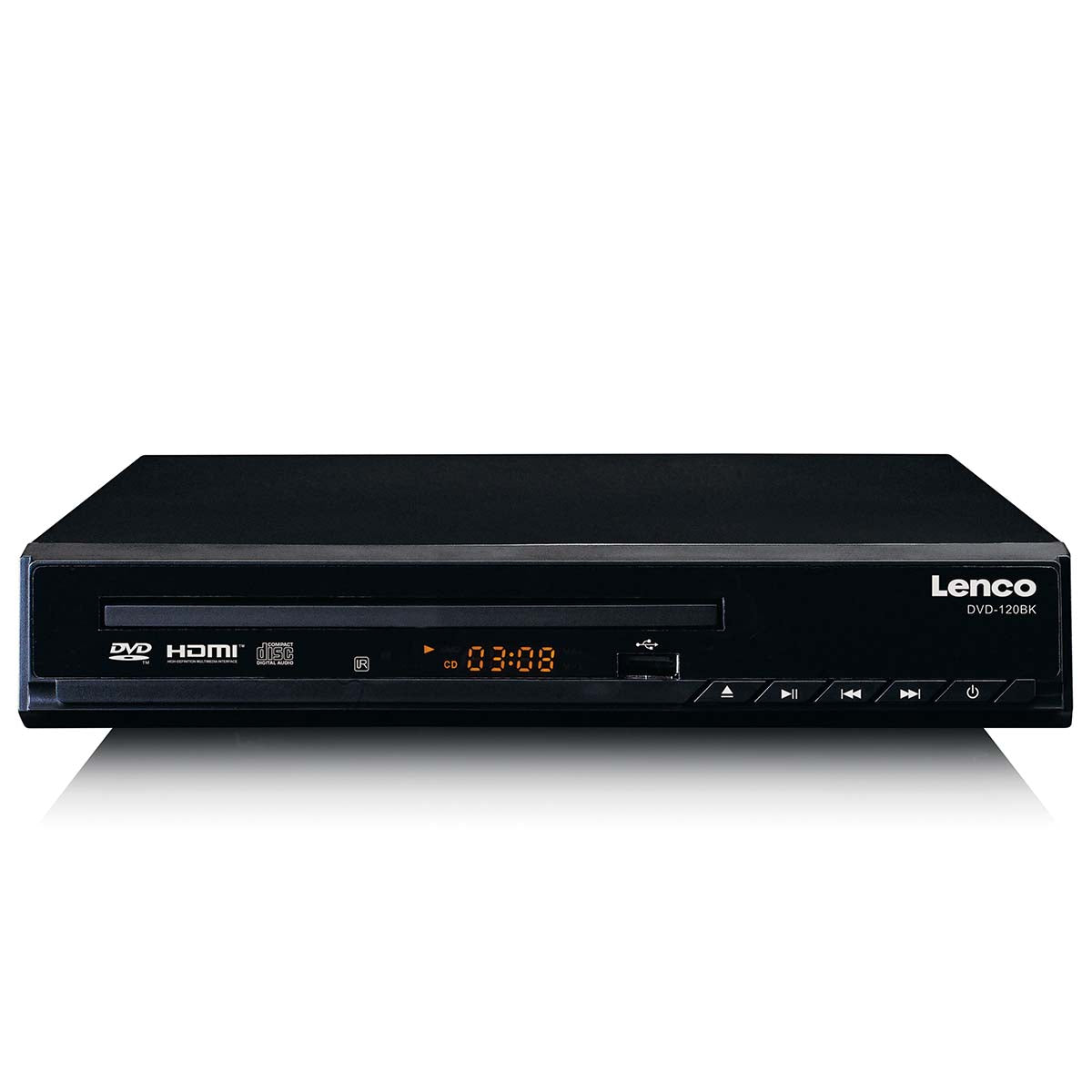 DVD-Player mit HDMI und Fernbedienung Schwarz